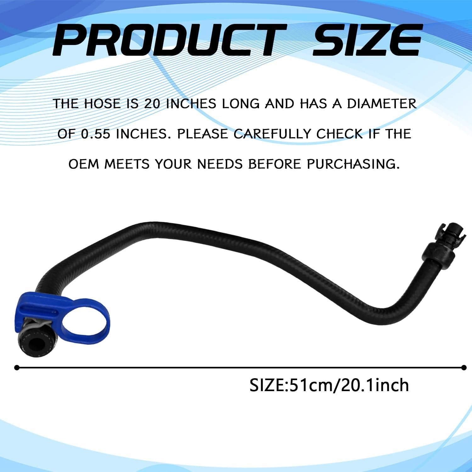 Manguera de Refrigerante Pvotawp para Chevy Buick 13251447