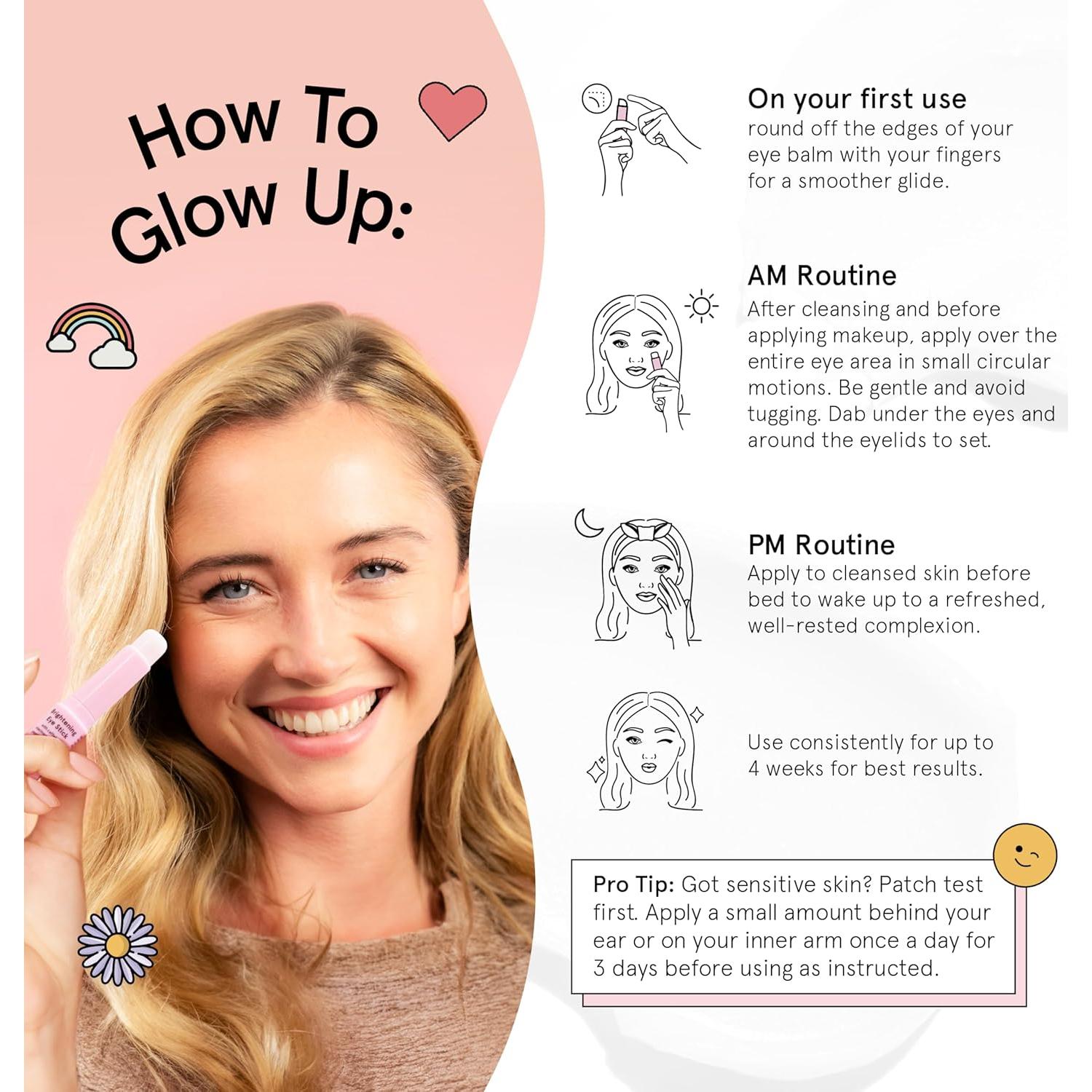 Bálsamo Iluminador para Ojos Grace & Stella con Cafeína 3g