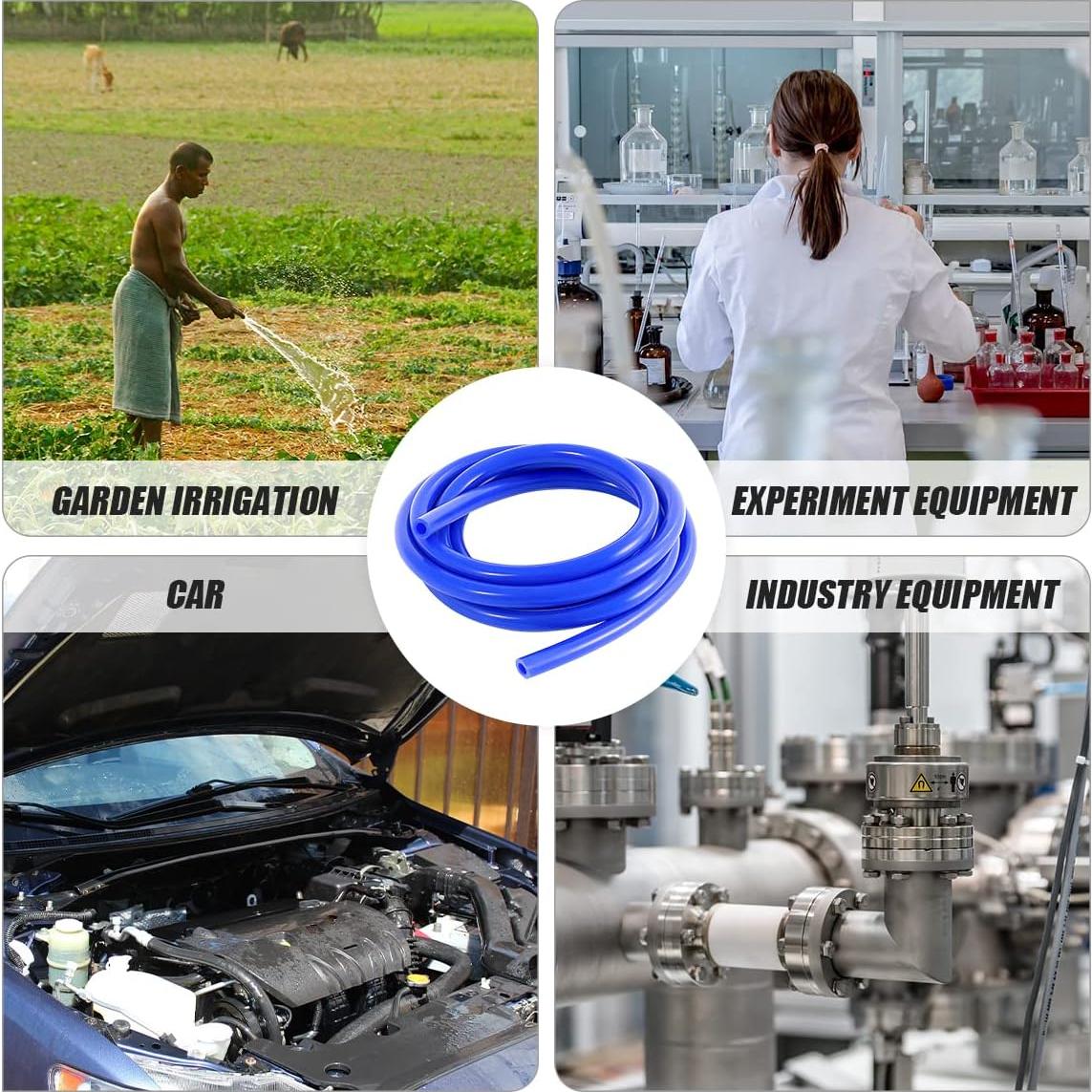 Manguera de Silicona BELOMI 3m 1/4" (6mm) Alta Temperatura