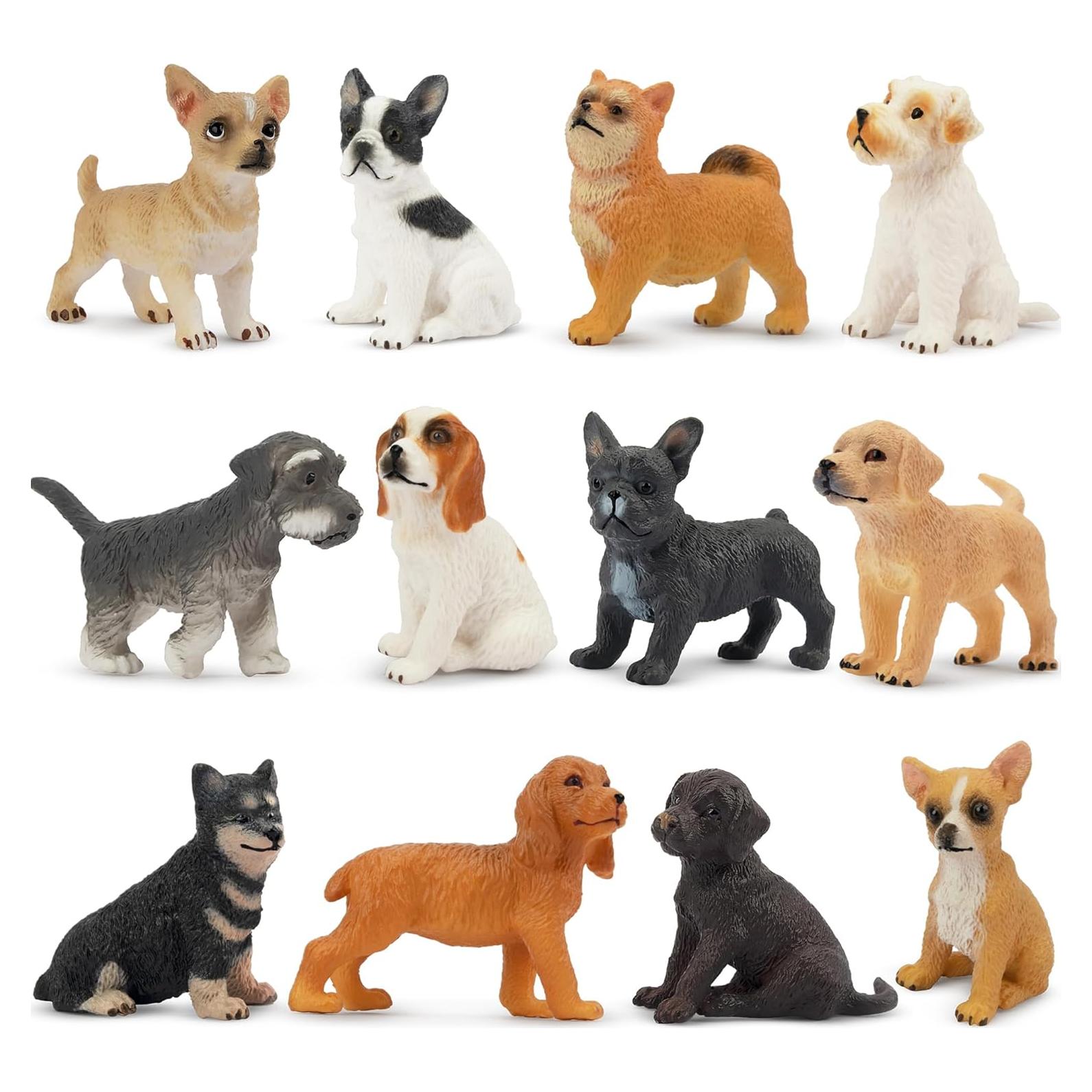 Set de 12 Figuras de Perros Toymany - Juguetes Educativos