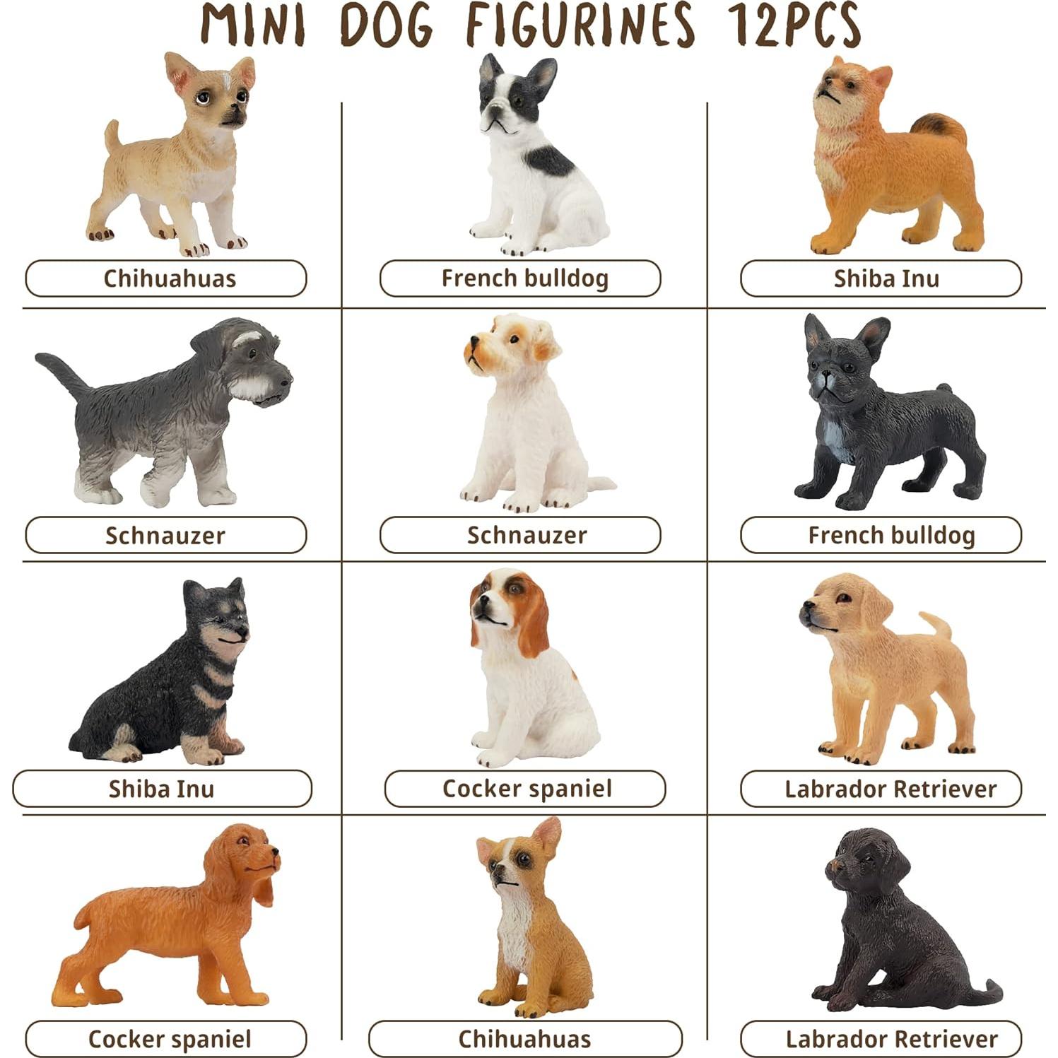 Set de 12 Figuras de Perros Toymany - Juguetes Educativos