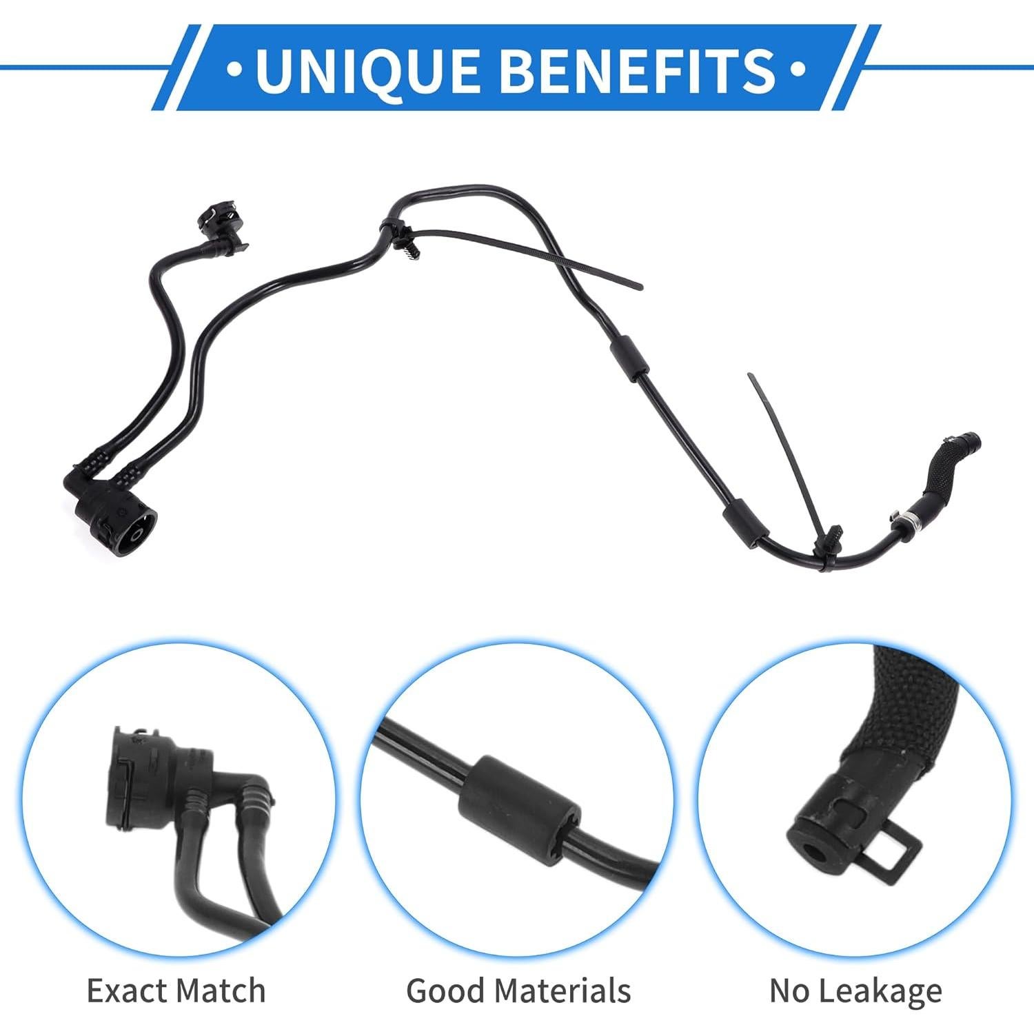 Manguera de Desbordamiento de Refrigerante VekAuto para Mercedes-Benz C300 C350e