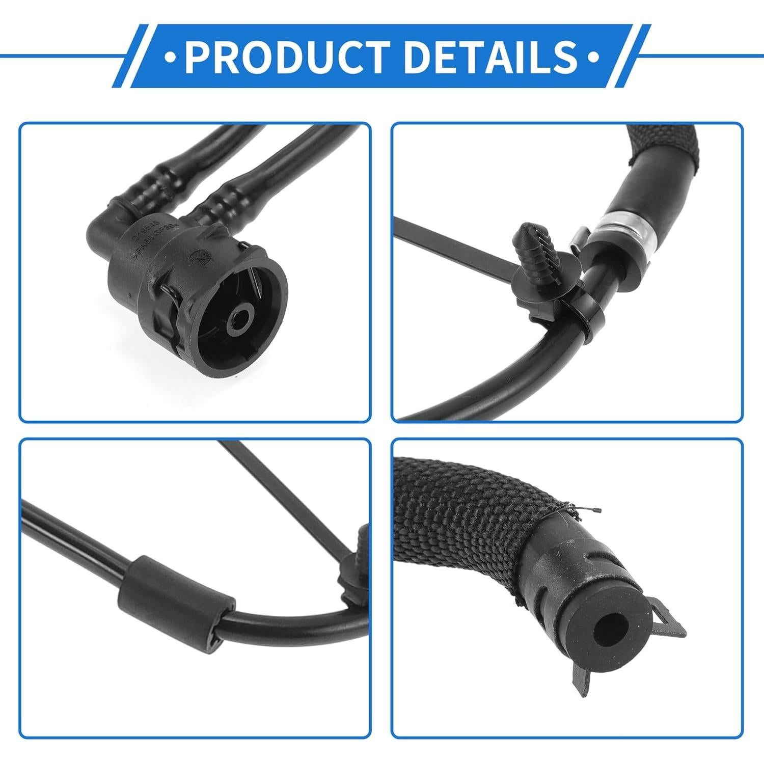 Manguera de Desbordamiento de Refrigerante VekAuto para Mercedes-Benz C300 C350e