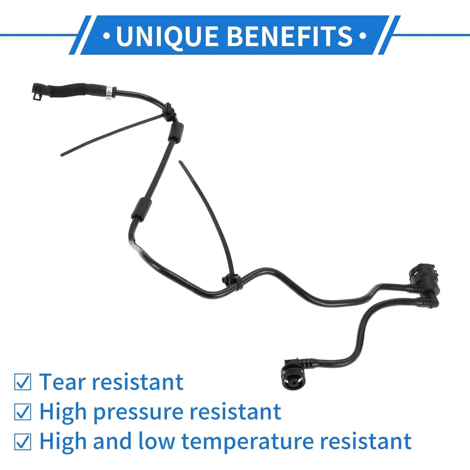 Manguera de Desbordamiento de Refrigerante VekAuto para Mercedes-Benz C300 C350e