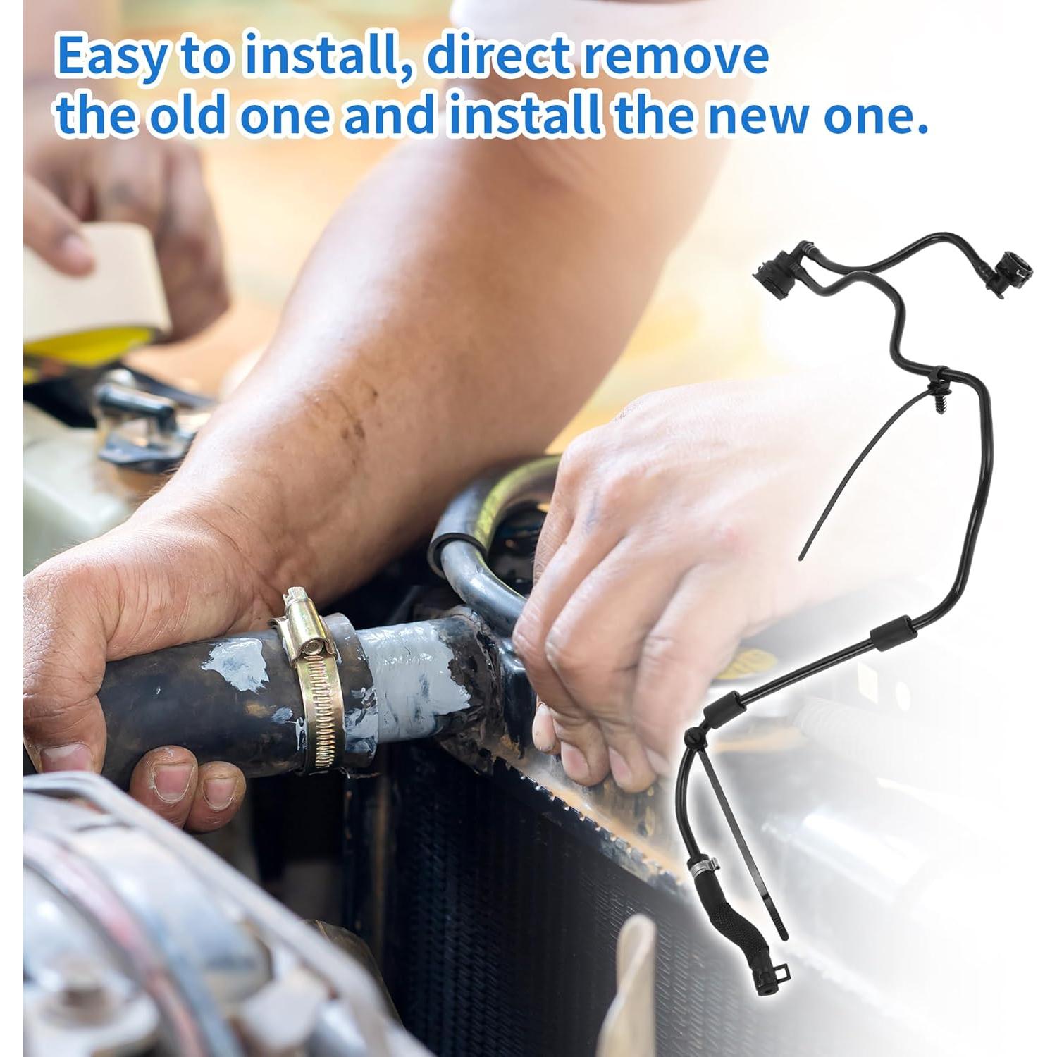 Manguera de Desbordamiento de Refrigerante VekAuto para Mercedes-Benz C300 C350e