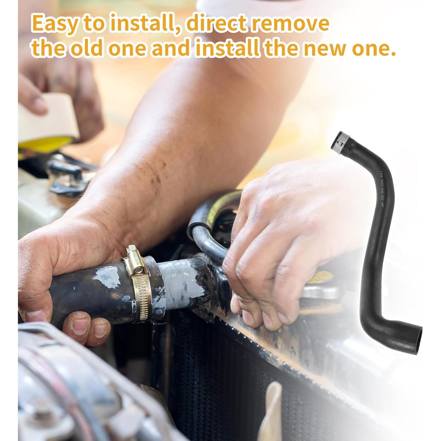 Manguera de Radiador Partuto A1645010482 para Mercedes-Benz ML350 2006-2011