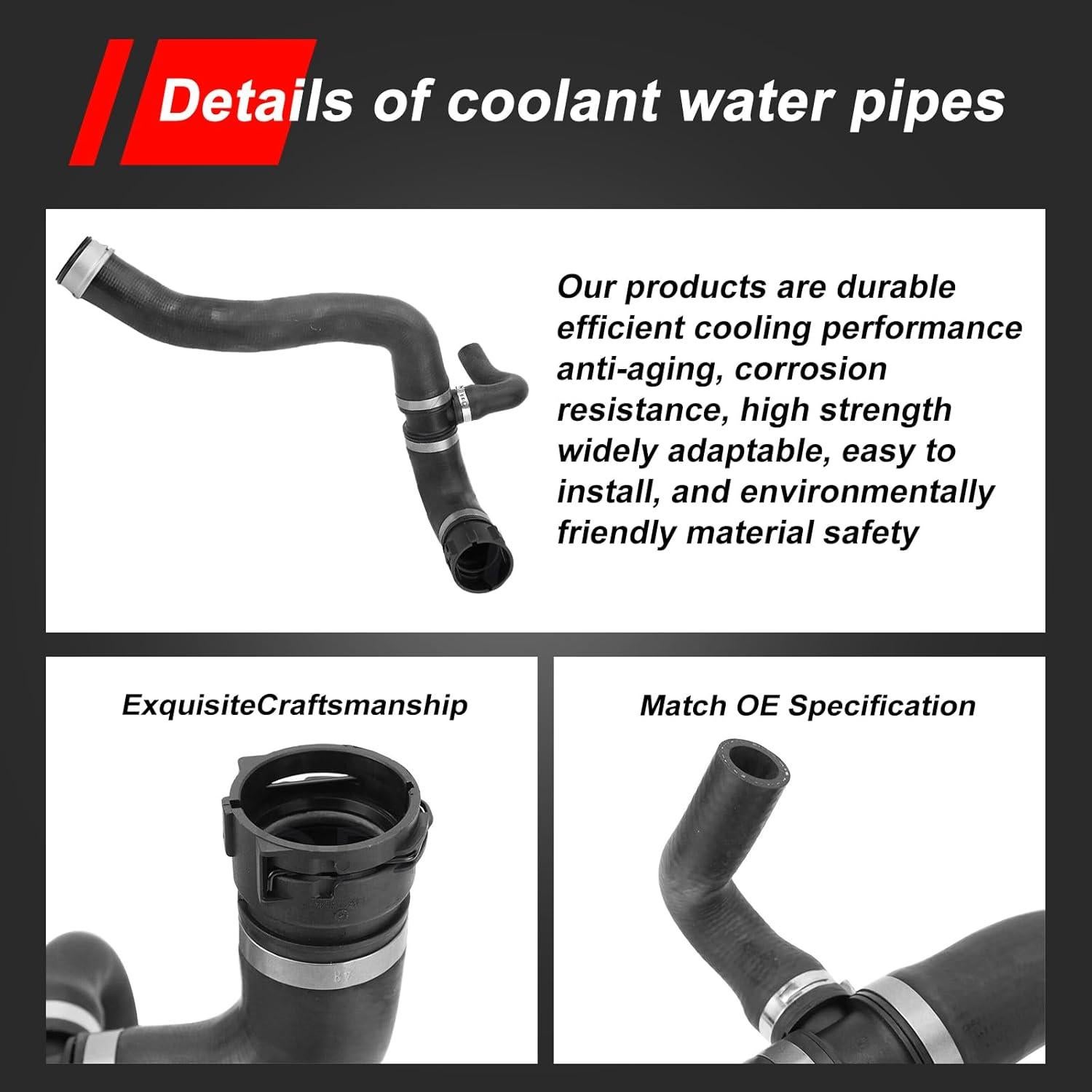 Manguera de Refrigerante MUNIK 1665008675 para Mercedes-Benz