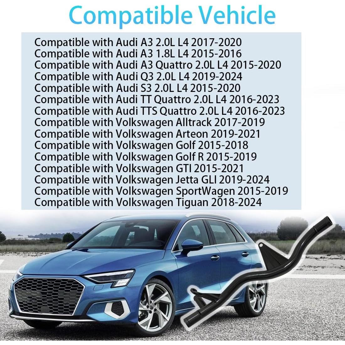 Manguera de Refrigerante Motor WUGANGATPS para Audi y Volkswagen