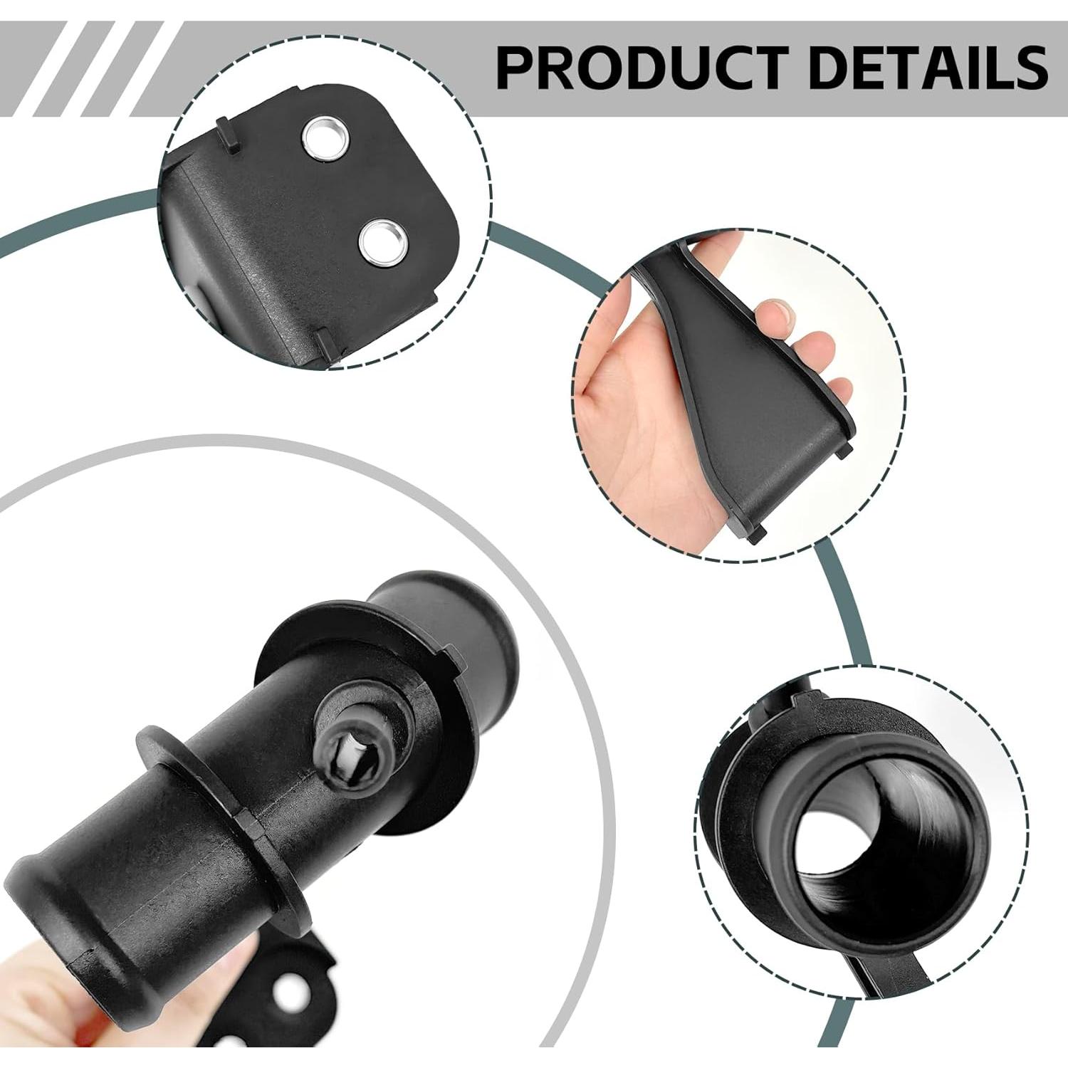 Conector de manguera de refrigerante Dunviku Corolla 2009-2013