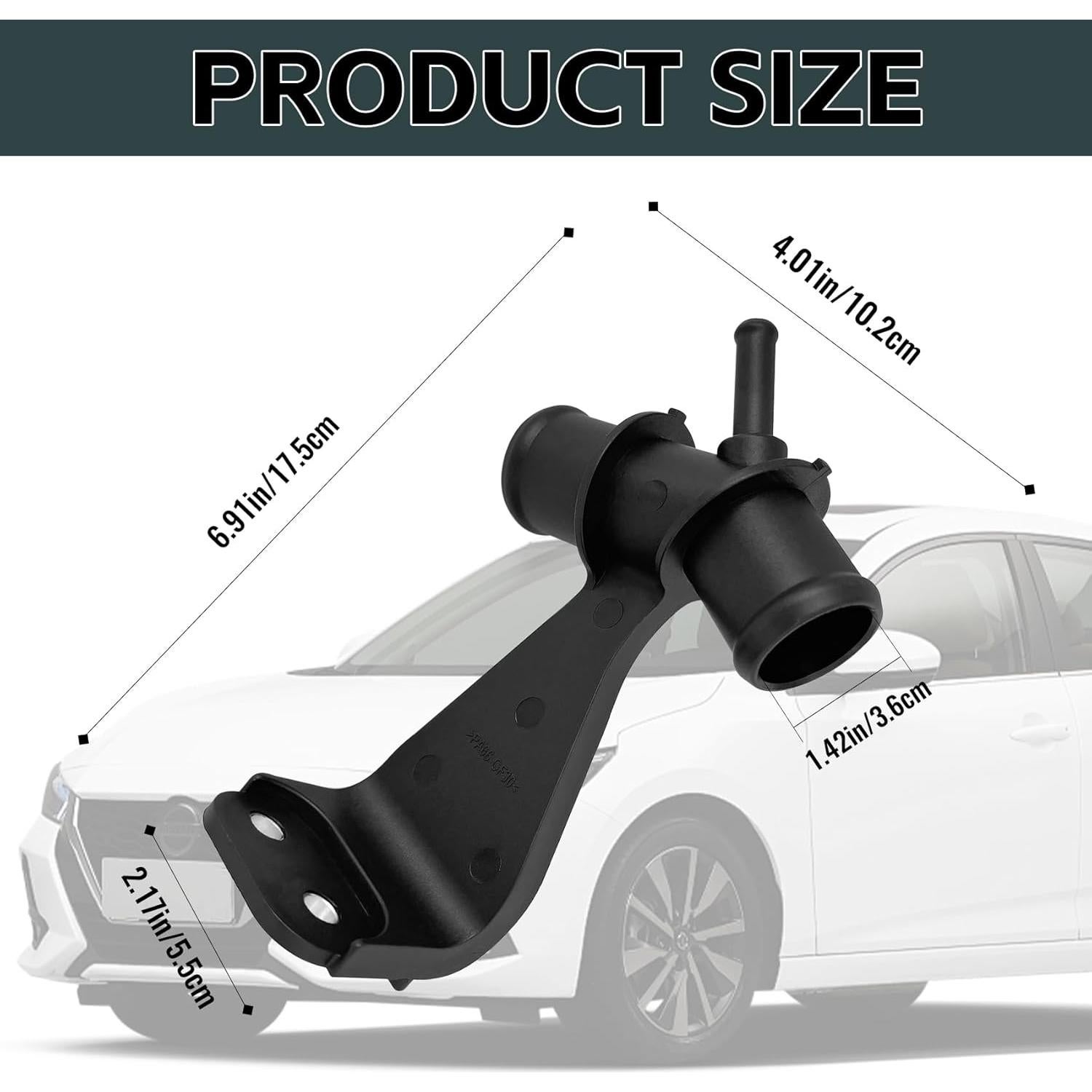 Conector de manguera de refrigerante Dunviku Corolla 2009-2013