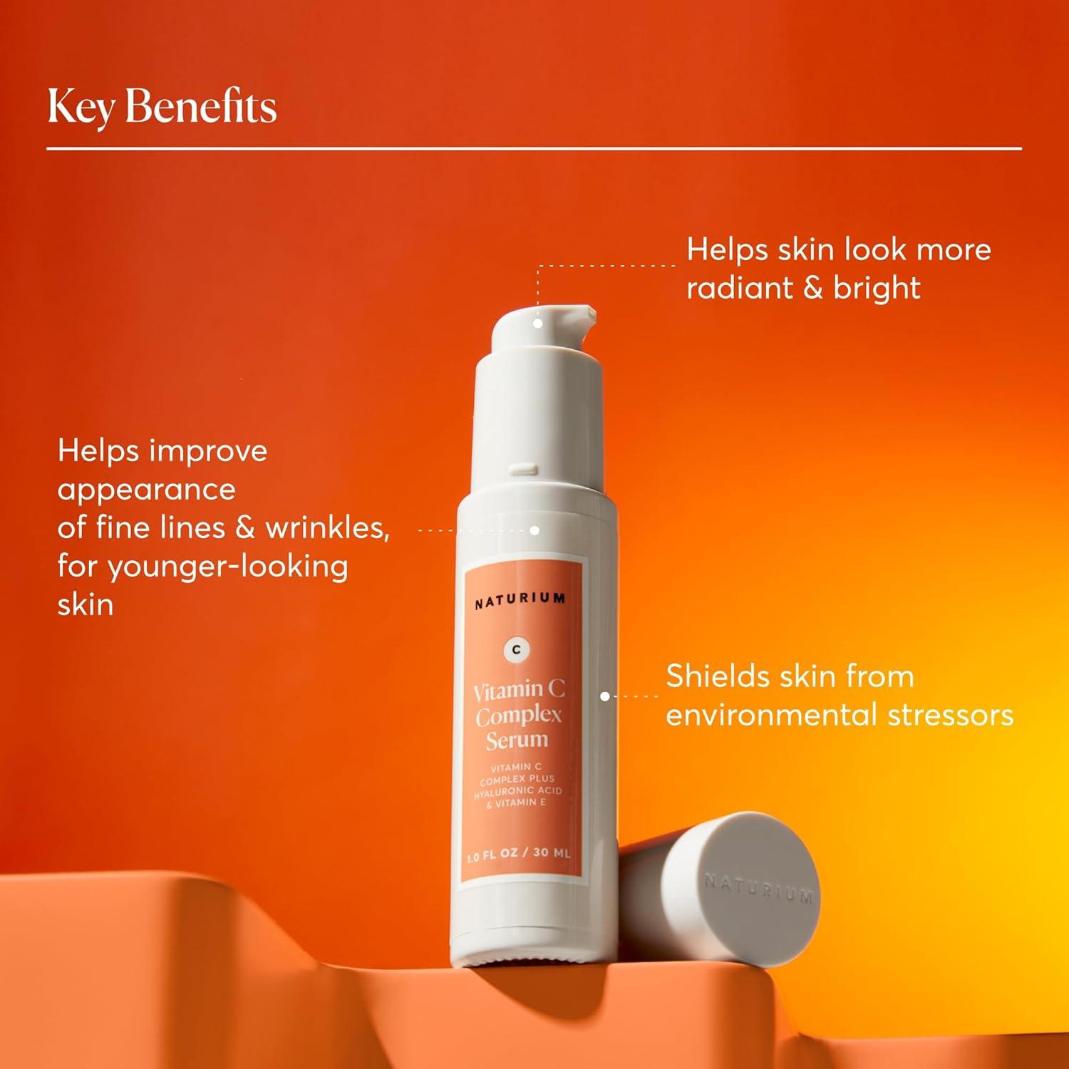 Suero Facial Naturium Vitamina C 28g Antienvejecimiento