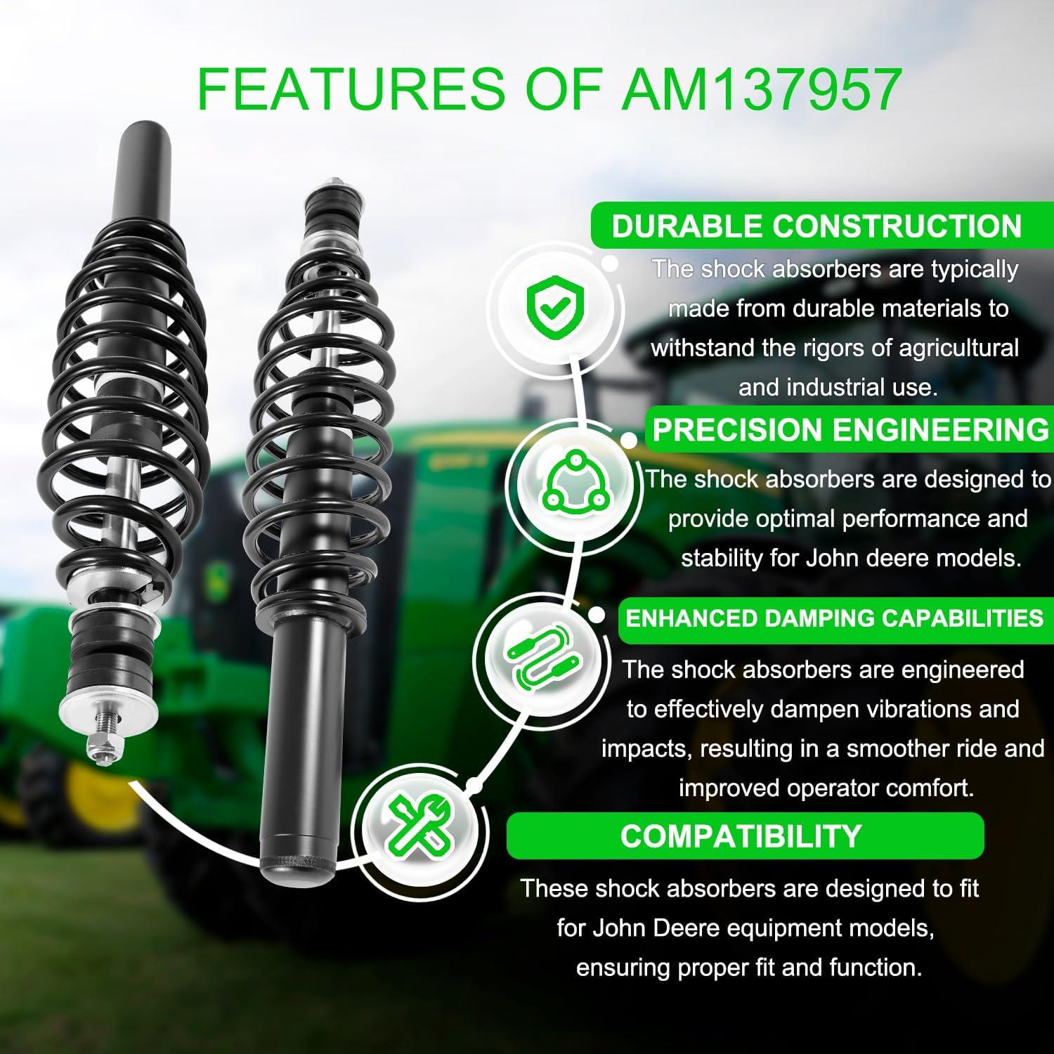 Juego de Amortiguadores Delanteros Zymurgoes AM137957 2PCS