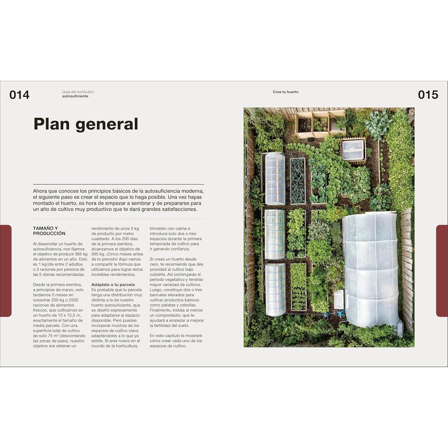 Guía del horticultor autosuficiente (The Self-Sufficient Garden) (Spanish Edition)