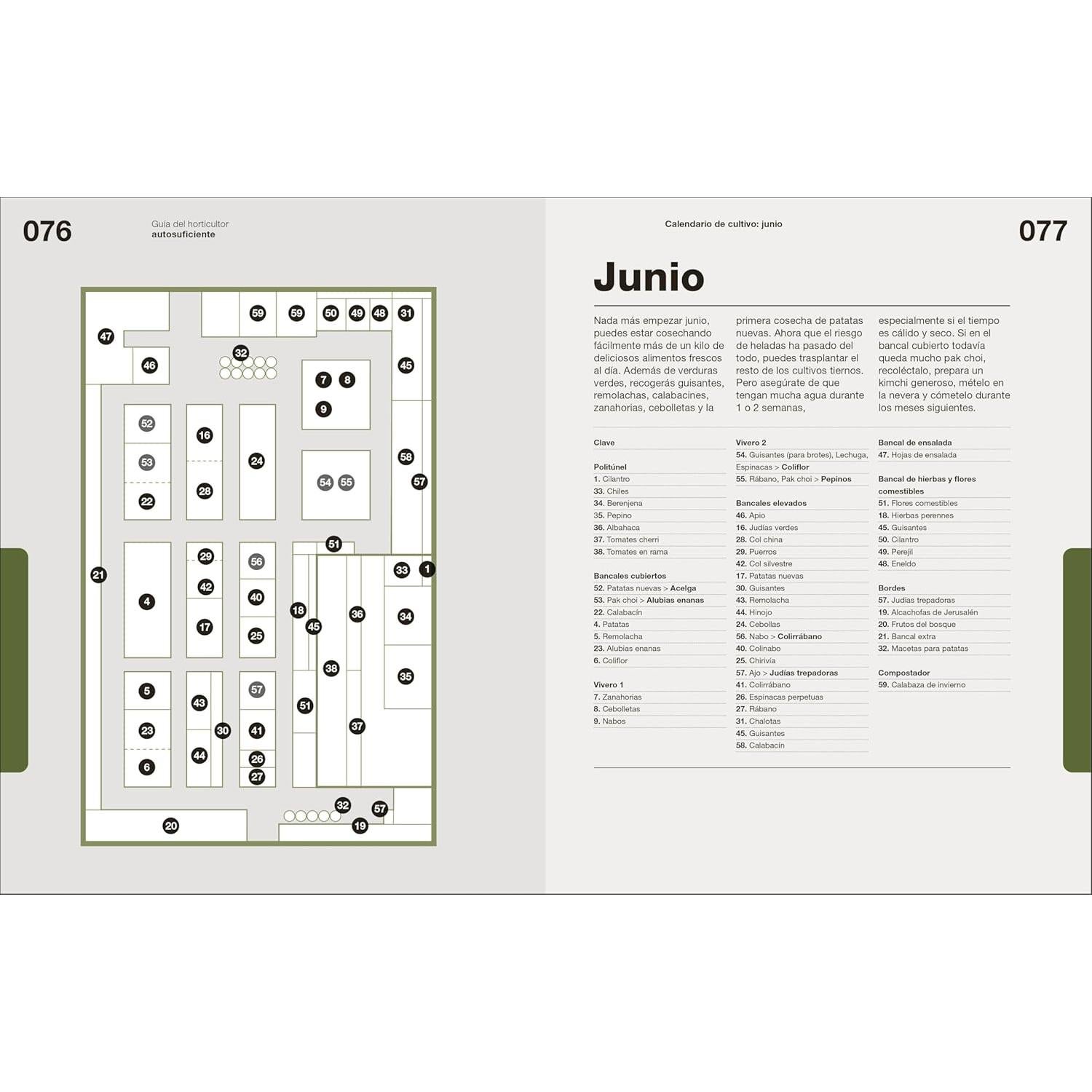 Guía del horticultor autosuficiente (The Self-Sufficient Garden) (Spanish Edition)