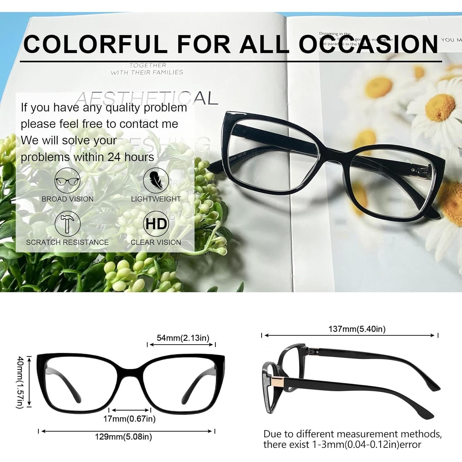 Gafas de Lectura OCCI CHIARI 1.25x Modernas para Mujeres