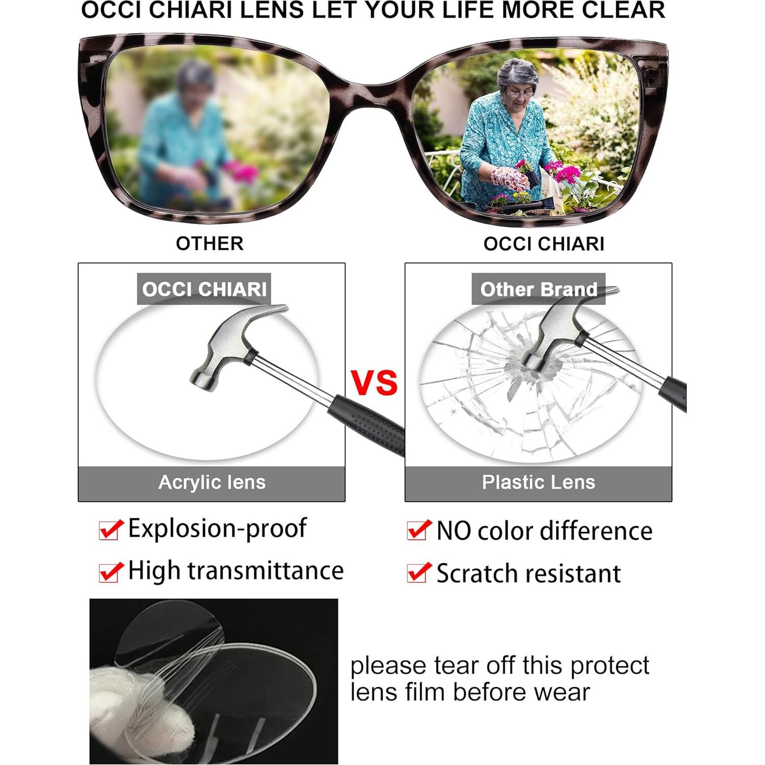 Gafas de Lectura OCCI CHIARI 3.5x para Mujeres - Modernas