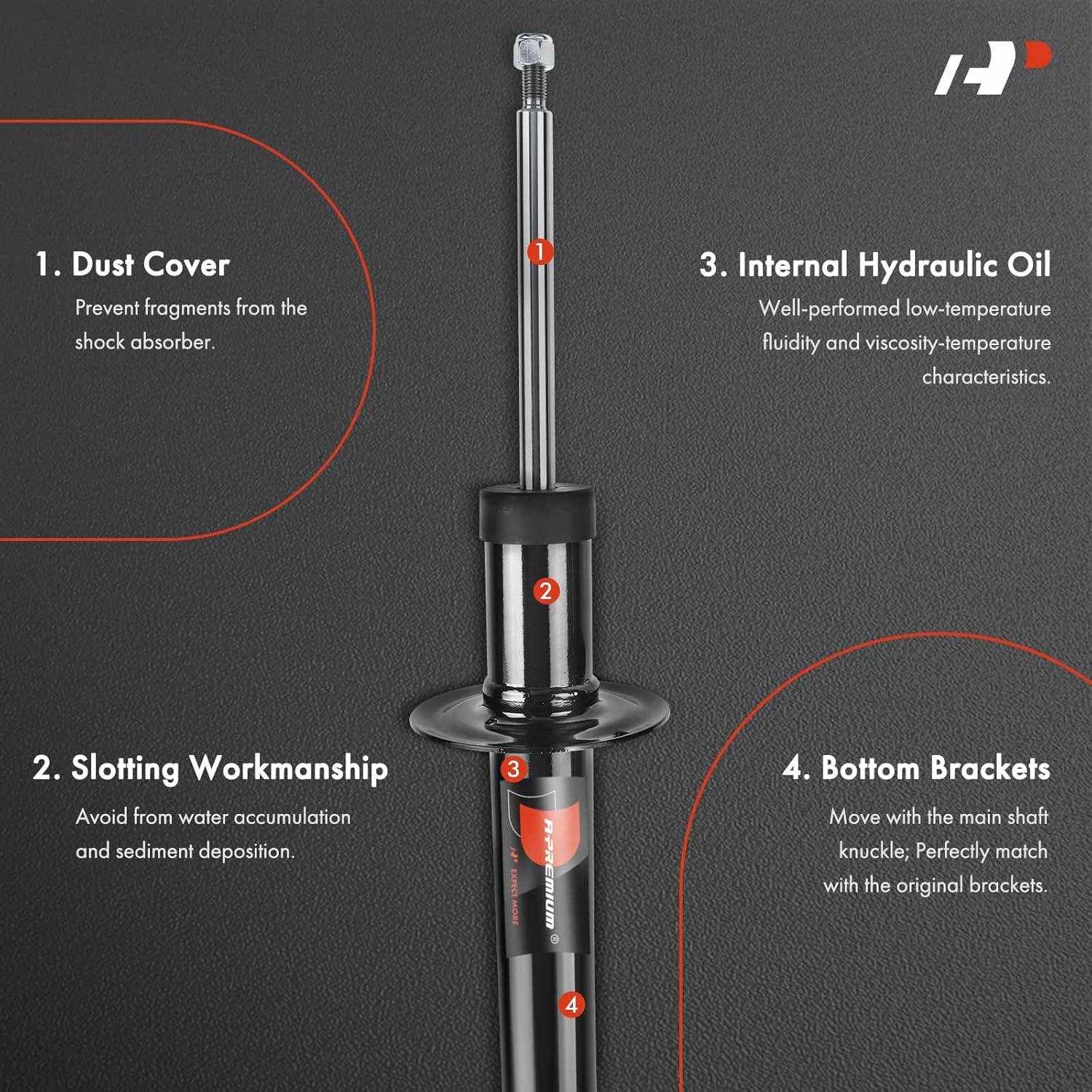 Amortiguadores Delanteros A-Premium para Audi A4/S4/Q5/A5 2009-2016
