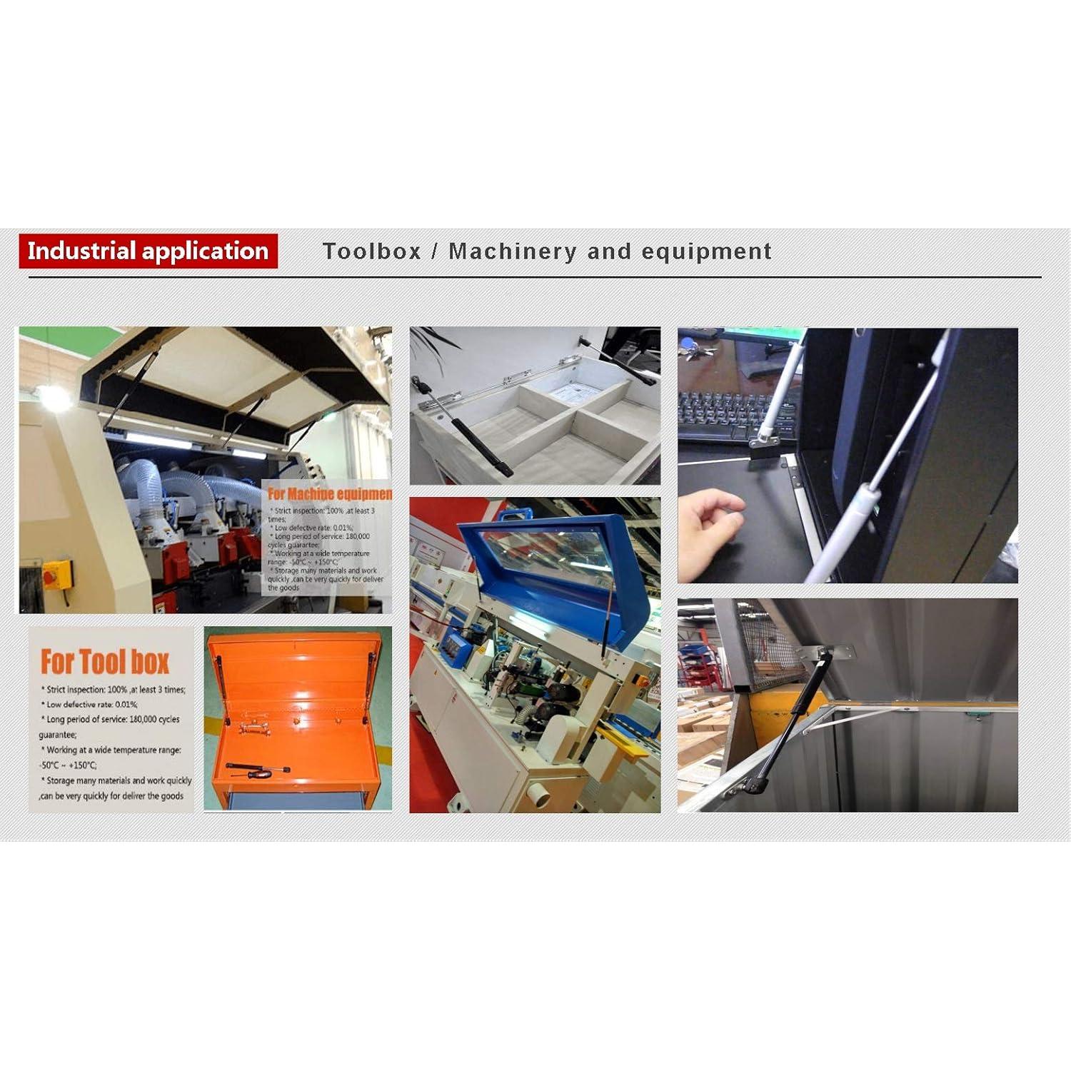 Soportes de Elevación Delanteros STETIG S80T-2124 para Capó