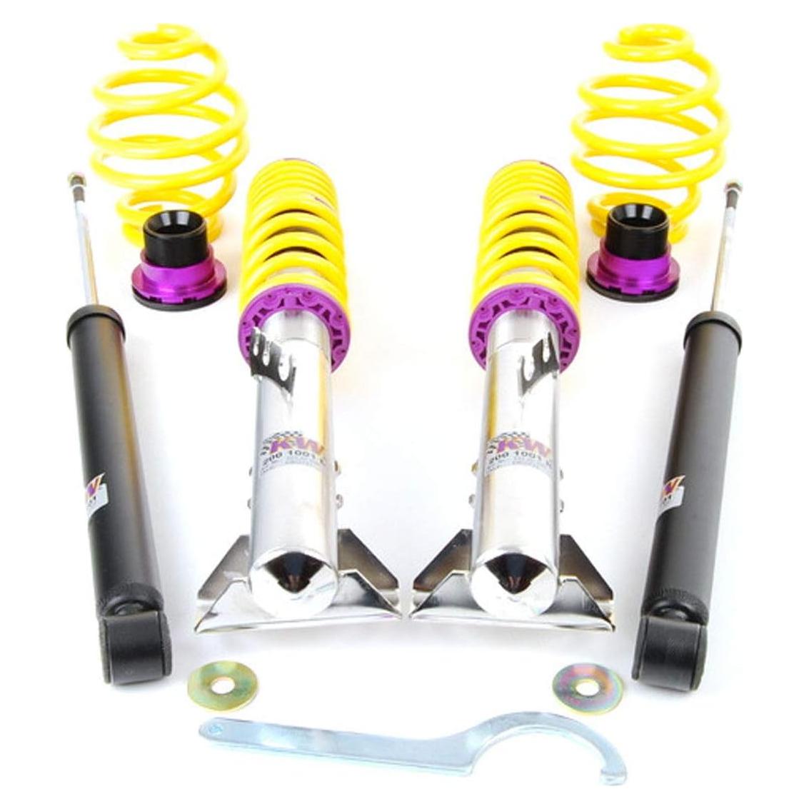 Coilover de Suspensión KW 10210075 Ajustable Acero Inoxidable