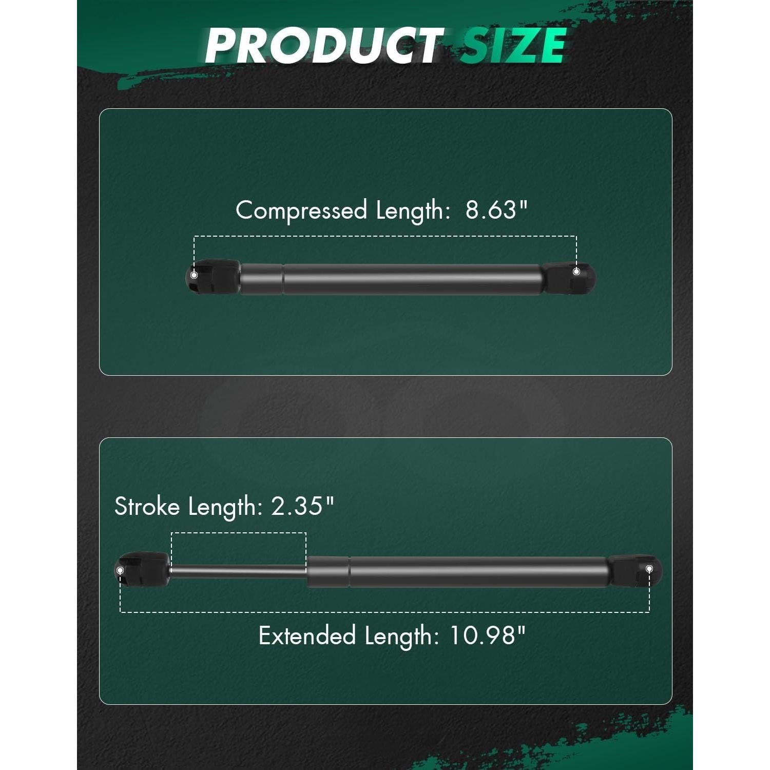 Soportes de Elevación SCITOO para Maletero Ford Focus 2005-2011