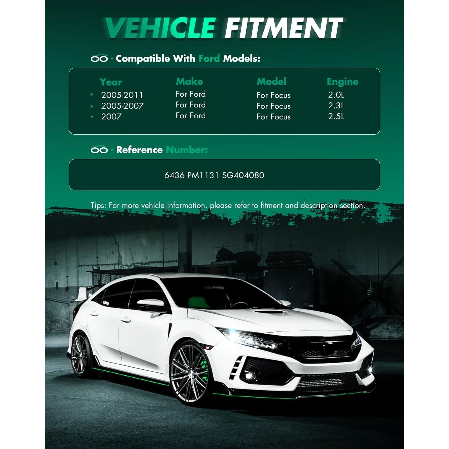 Soportes de Elevación SCITOO para Maletero Ford Focus 2005-2011