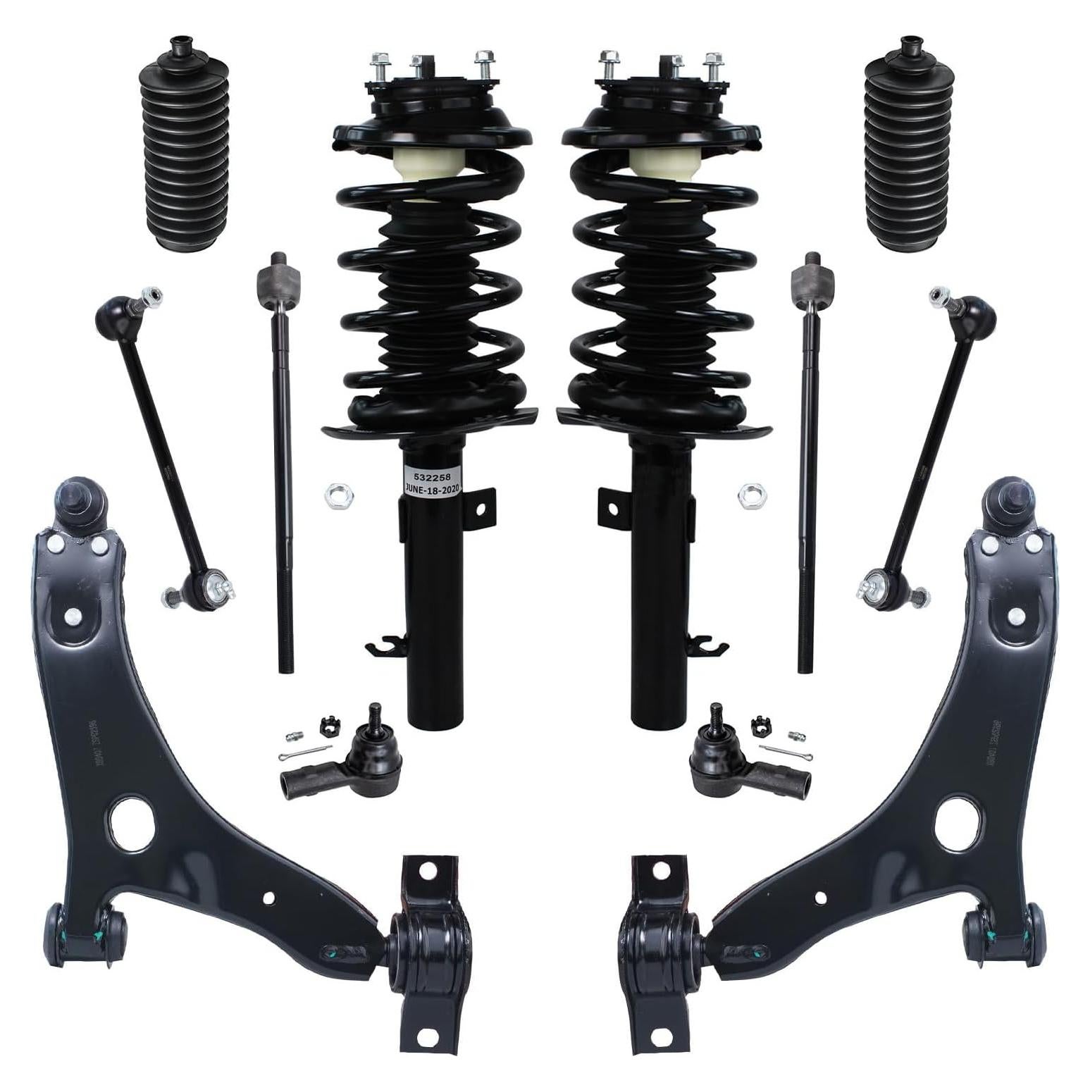 Kit de Suspensión Delantera Detroit Axle para Ford Focus 2006-2007