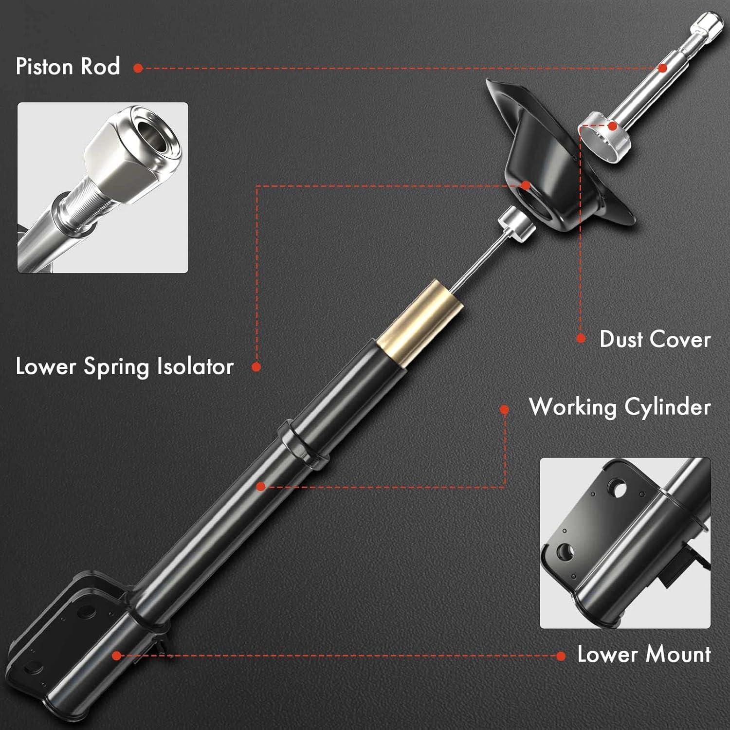 Amortiguadores de Suspensión Delantera A-Premium para BMW E46