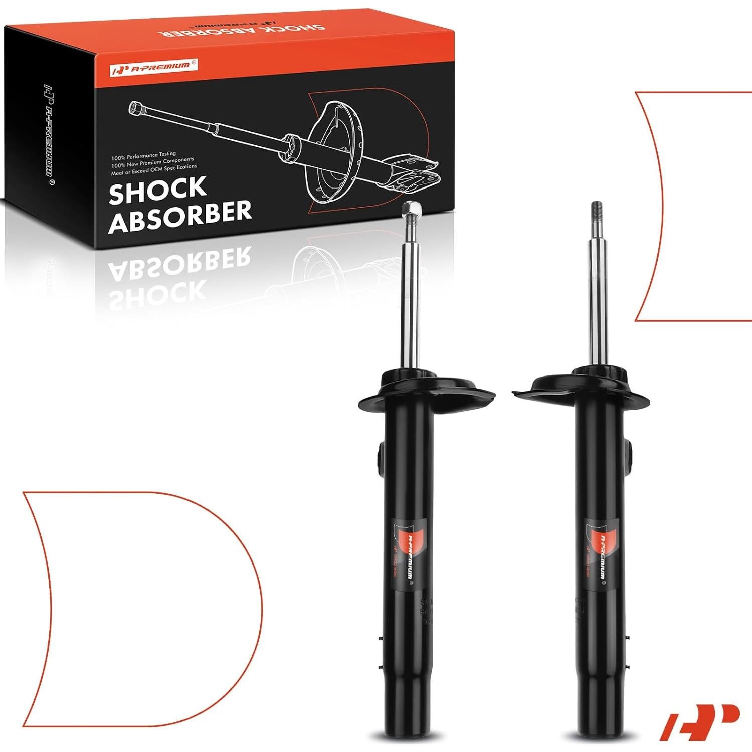 Amortiguadores de Suspensión Delantera A-Premium para BMW E46