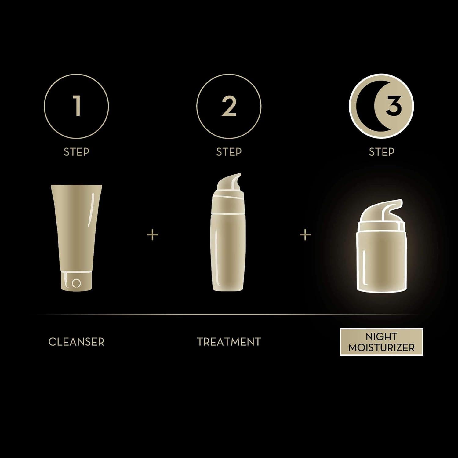 Crema Nocturna Antiarrugas Olay 1.7 oz para 40+