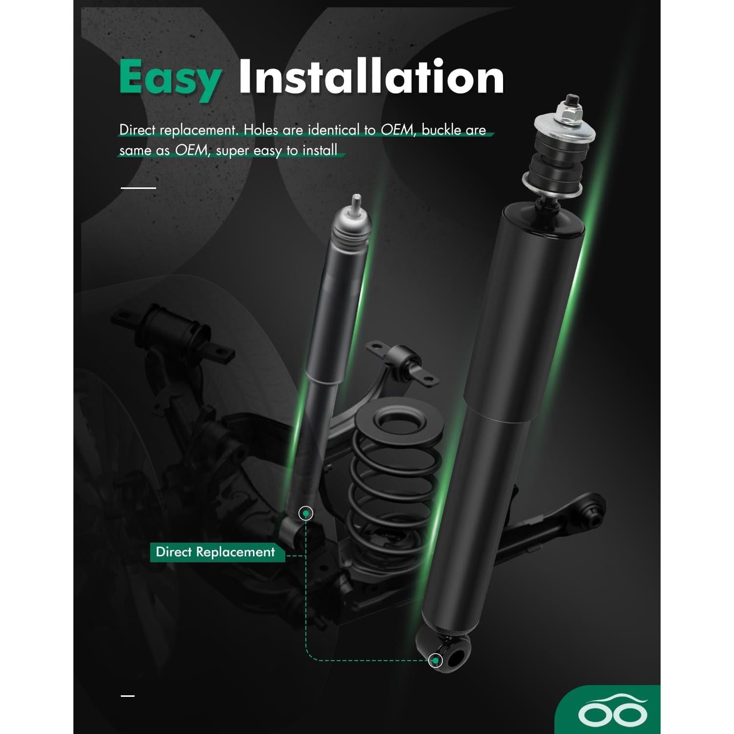 Juego Completo de Amortiguadores SCITOO para Ford Ranger y Mazda