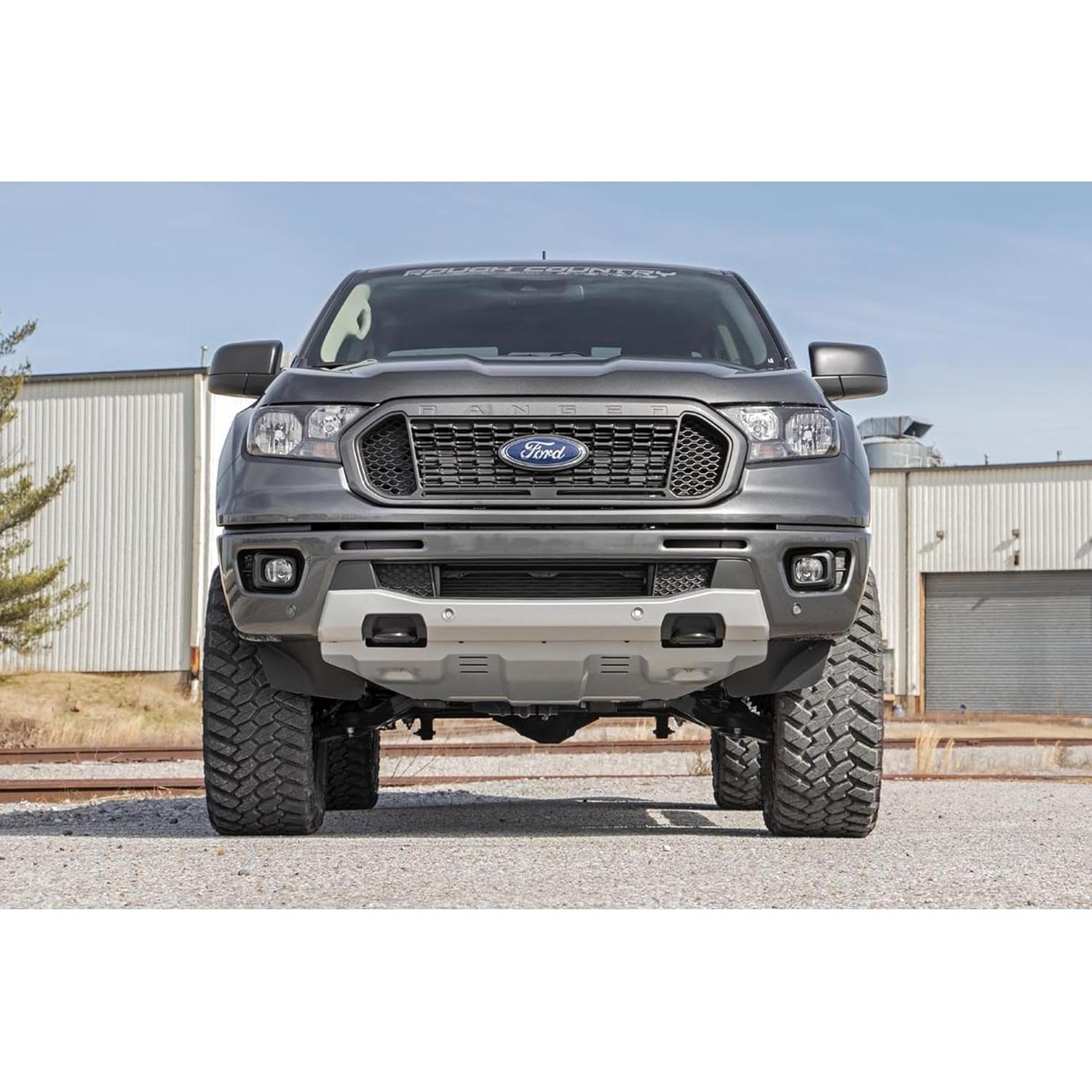 Kit de elevación Rough Country 8.9 cm con amortiguadores N3 para Ford Ranger 4WD 2019-2023