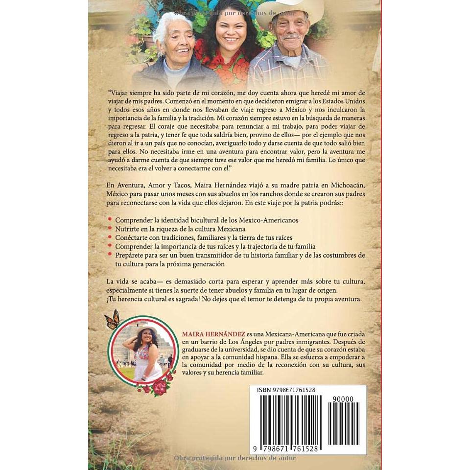 Aventura, Amor y Tacos: El Camino de Regreso a México (Spanish Edition)