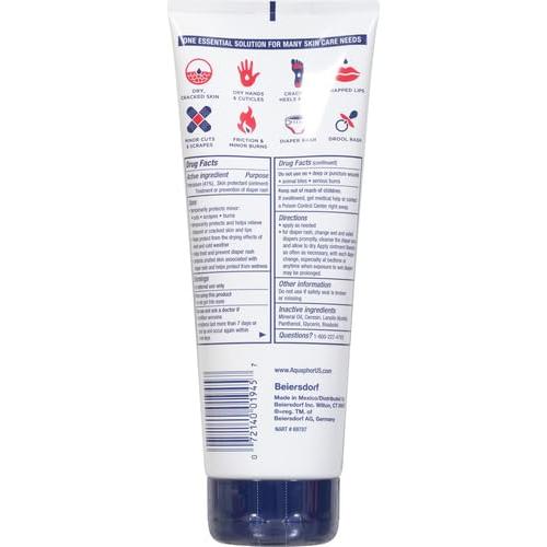 Ungüento Curativo Aquaphor 198 g - Hidratante para Piel Seca