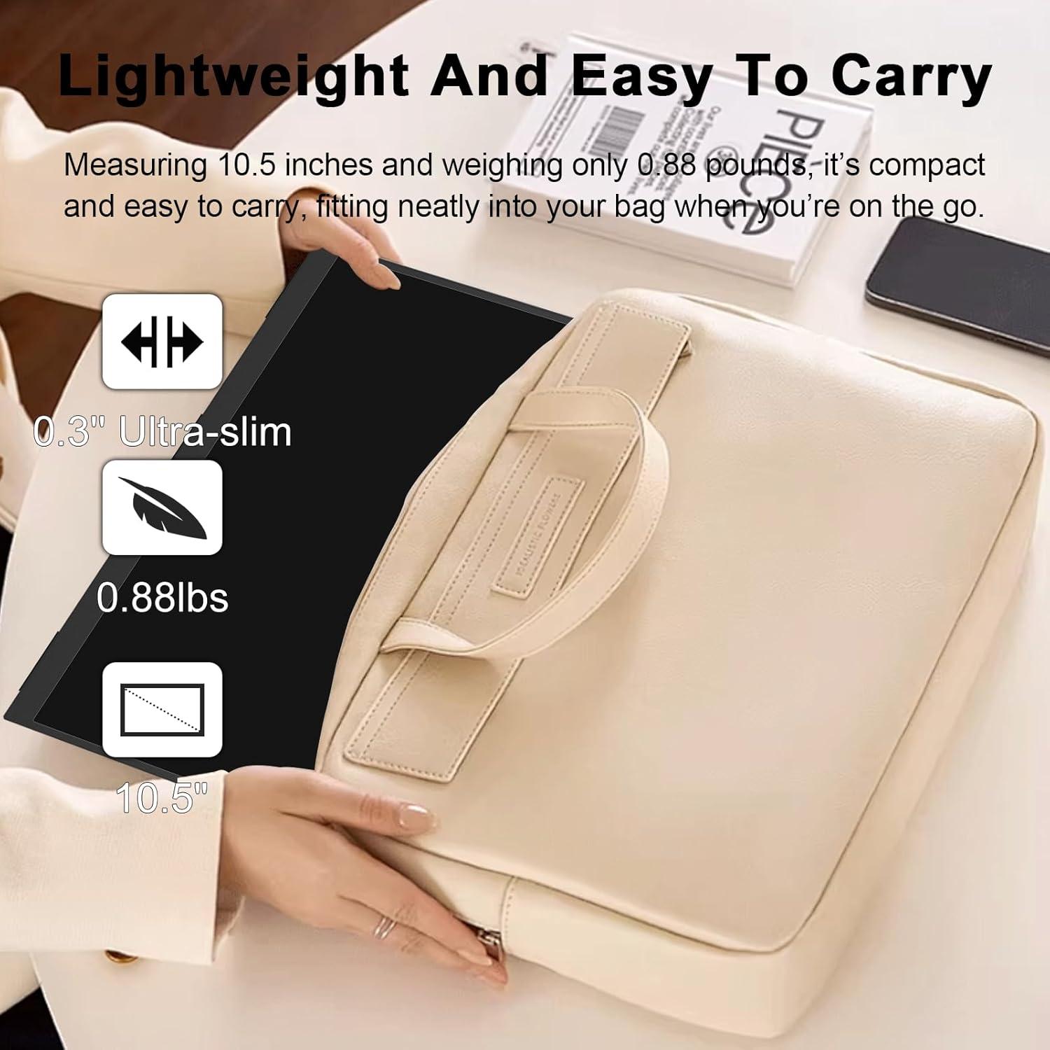 Monitor Portátil Topmonitor 10.5" FHD 1920x1280 IPS USB-C