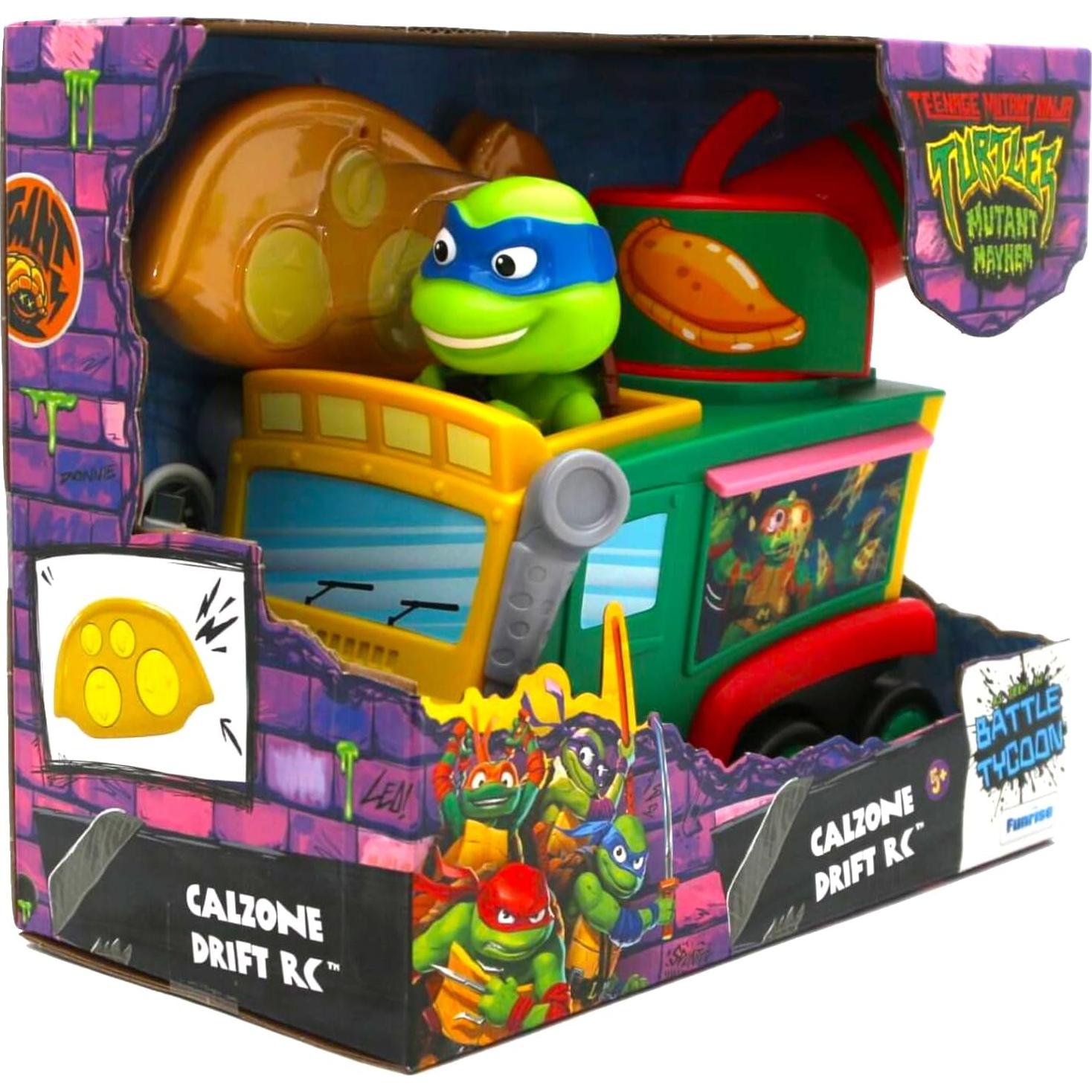 Vehículo RC Tortugas Ninja Calzone Drift 2.4 GHz 1.22 kg