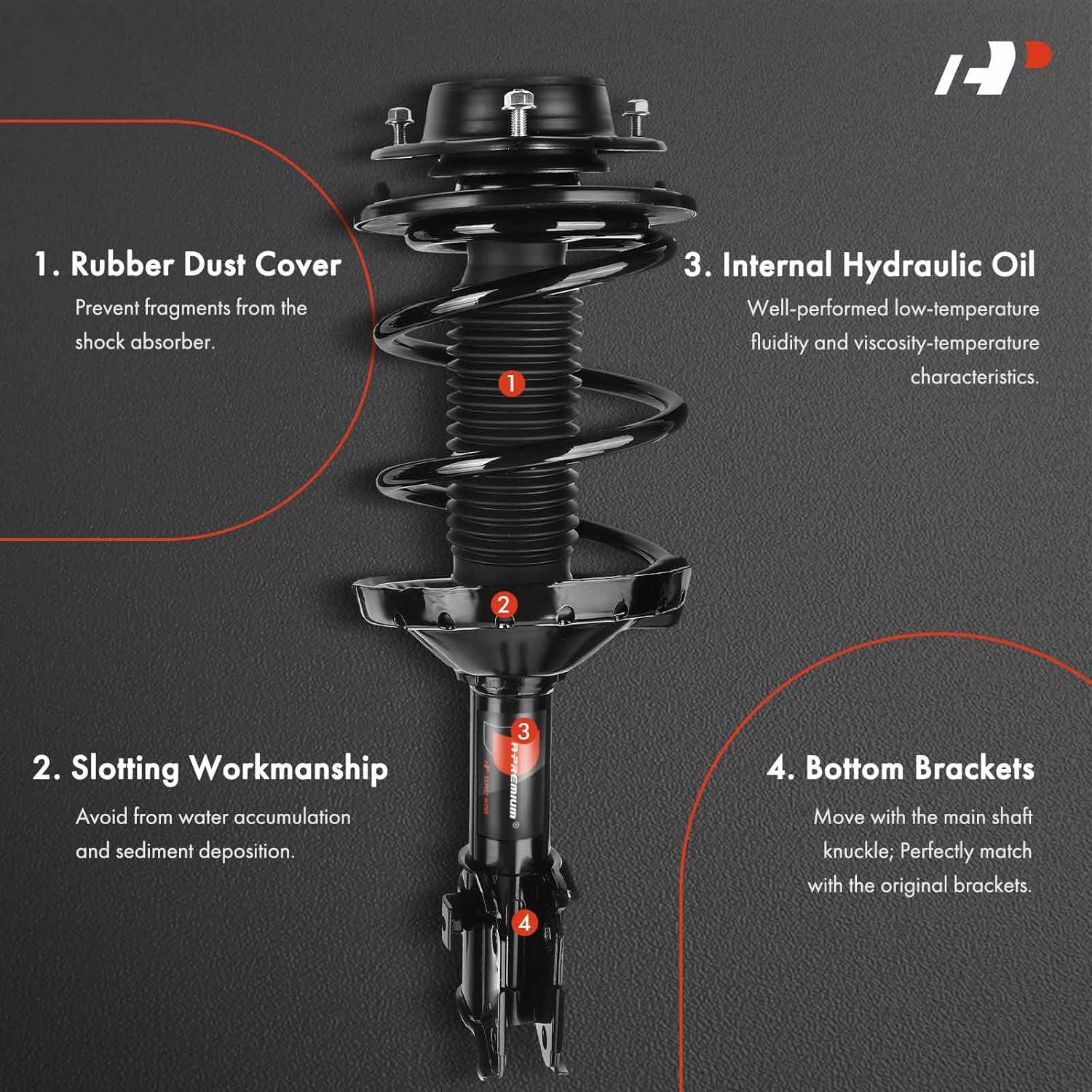 Ejes Completos A-Premium para Subaru Impreza 2008-2011 H4 2.5L