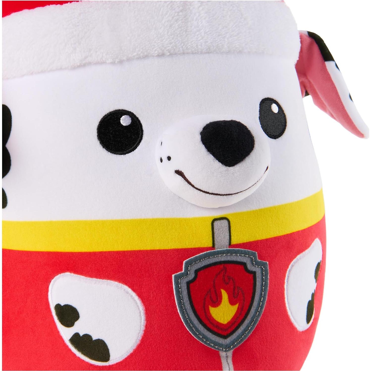 Peluche Squishy PAW Patrol Marshall Navidad 30 cm