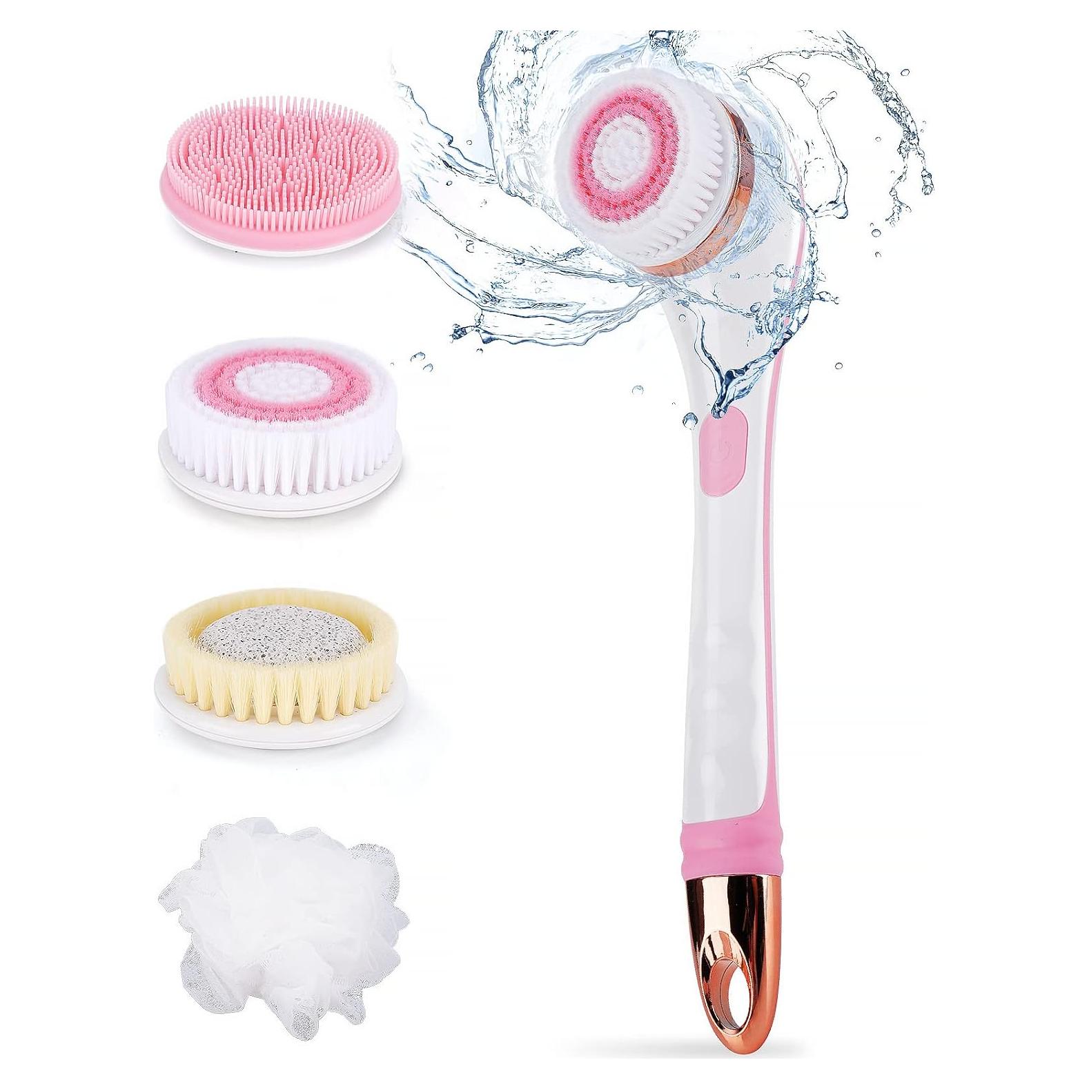 Cepillo Eléctrico Color You para Exfoliación y Masaje 4 Cabezas