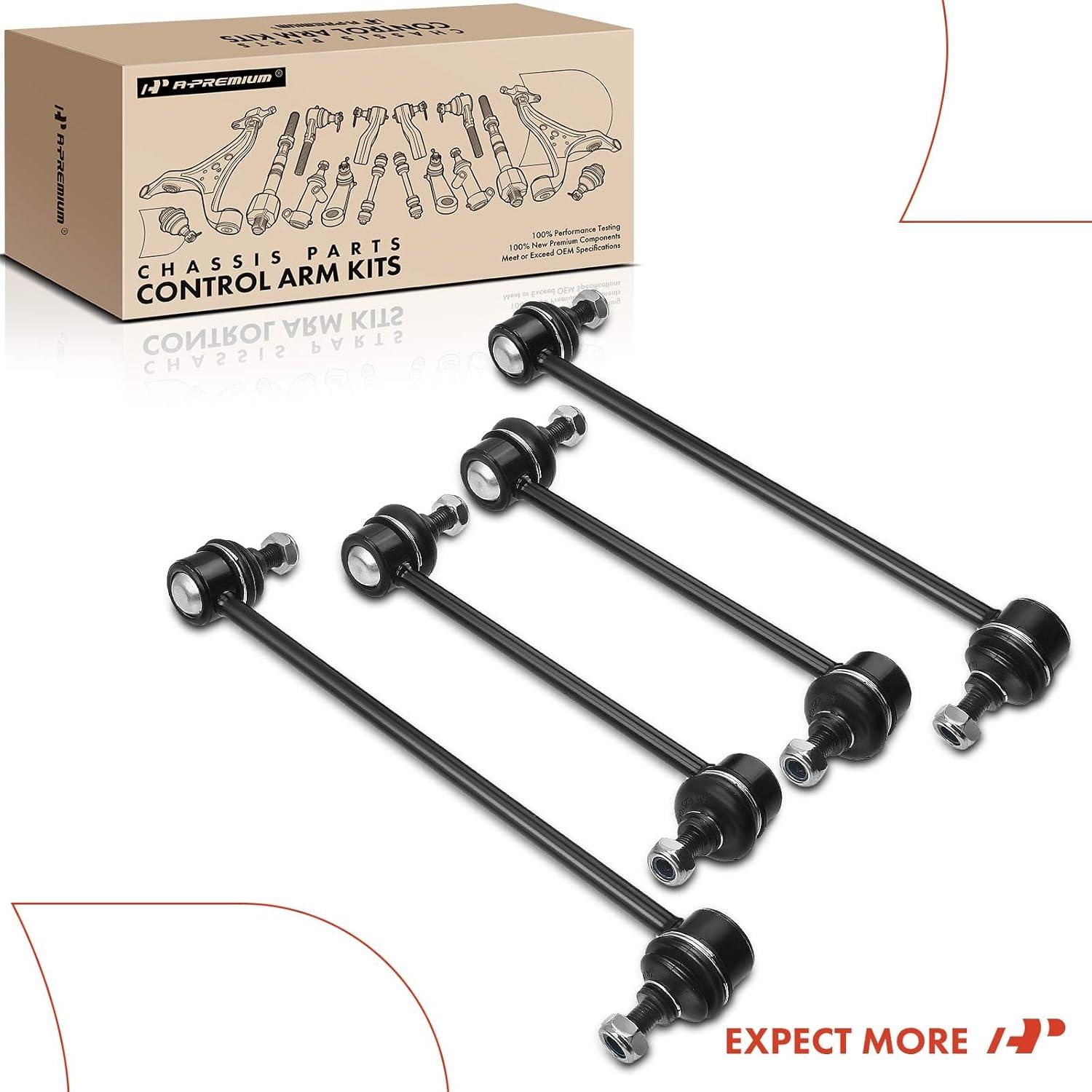 A-Premium Enlaces de Barra Estabilizadora Delantera y Trasera para Toyota y Lexus