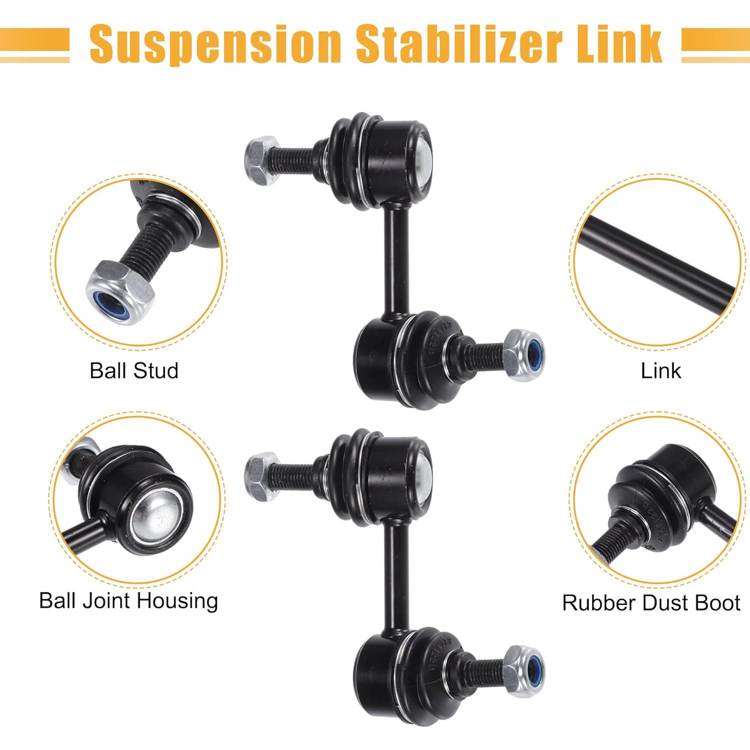 Enlaces de Barra Estabilizadora Delantera X AUTOHAUX para Acura TL y Honda Accord