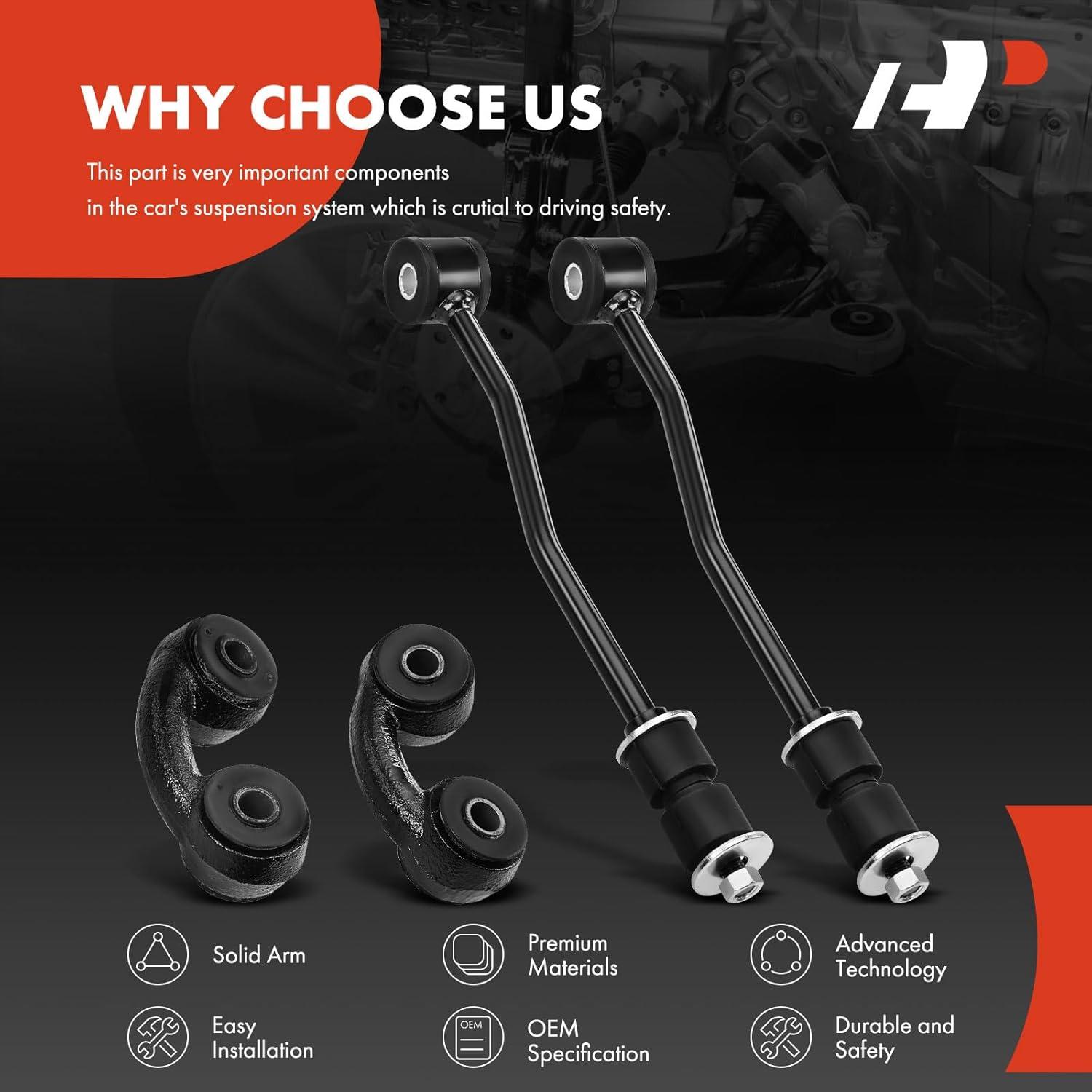 Enlaces de Barra Estabilizadora A-Premium para Ford F-150 1989-1996