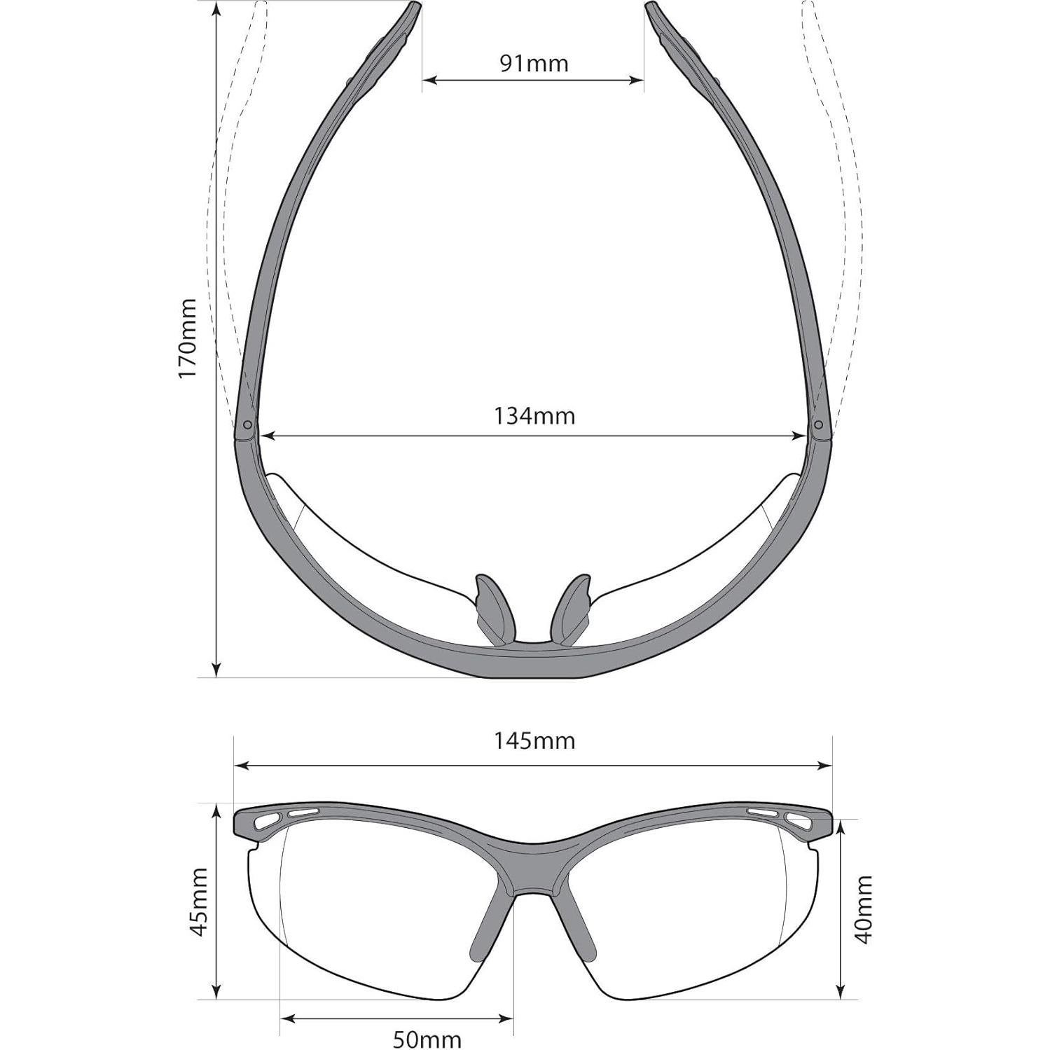 Gafas de Seguridad VoltX Constructor +1.0 Dioptría Claras UV400
