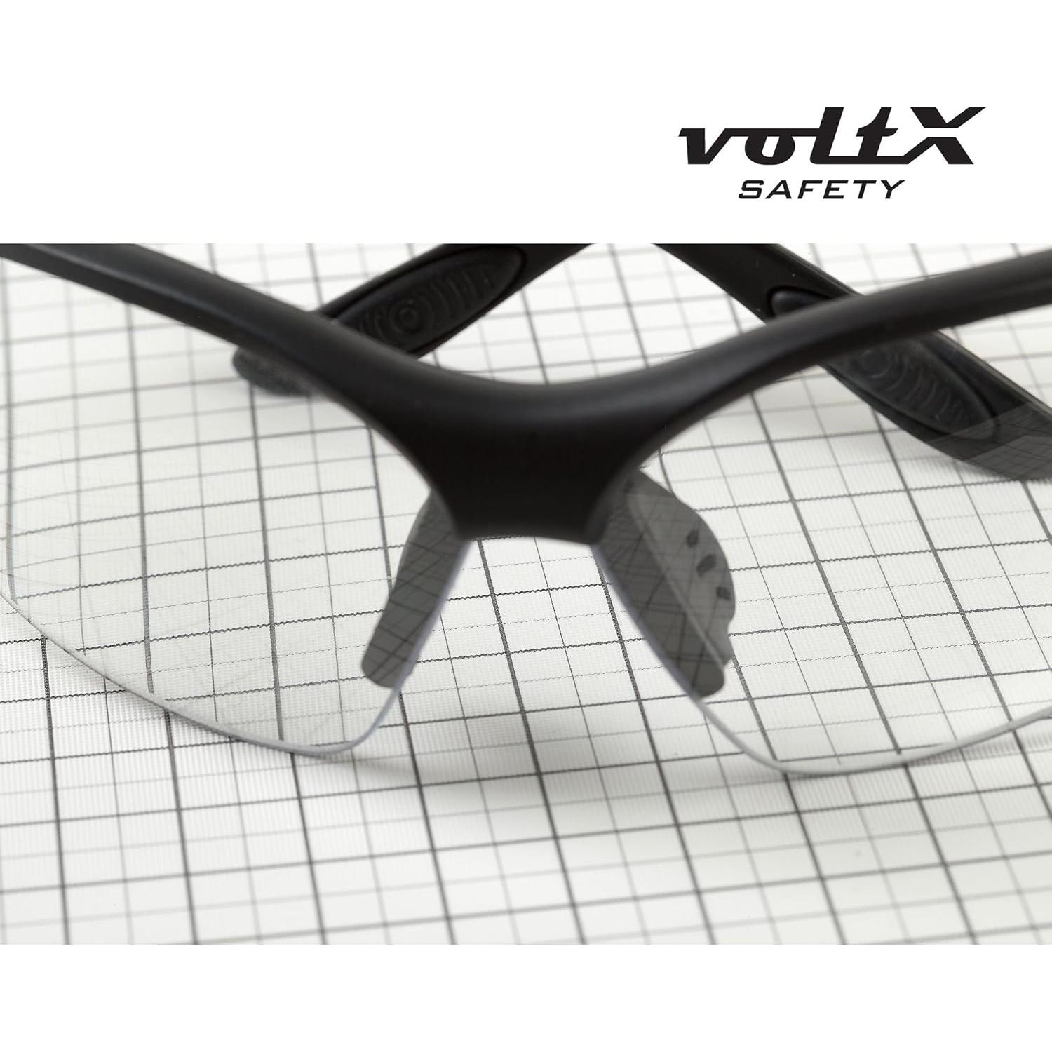 Gafas de Seguridad VoltX Constructor +1.0 Dioptría Claras UV400