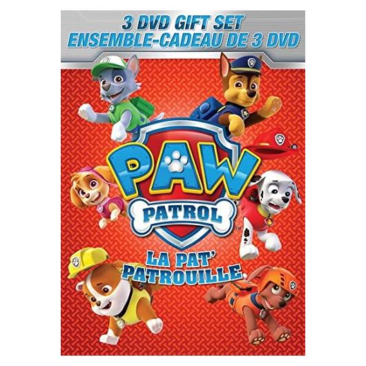Set de 3 DVDs PAW Patrol Marshall y Chase - Aventura Infantil