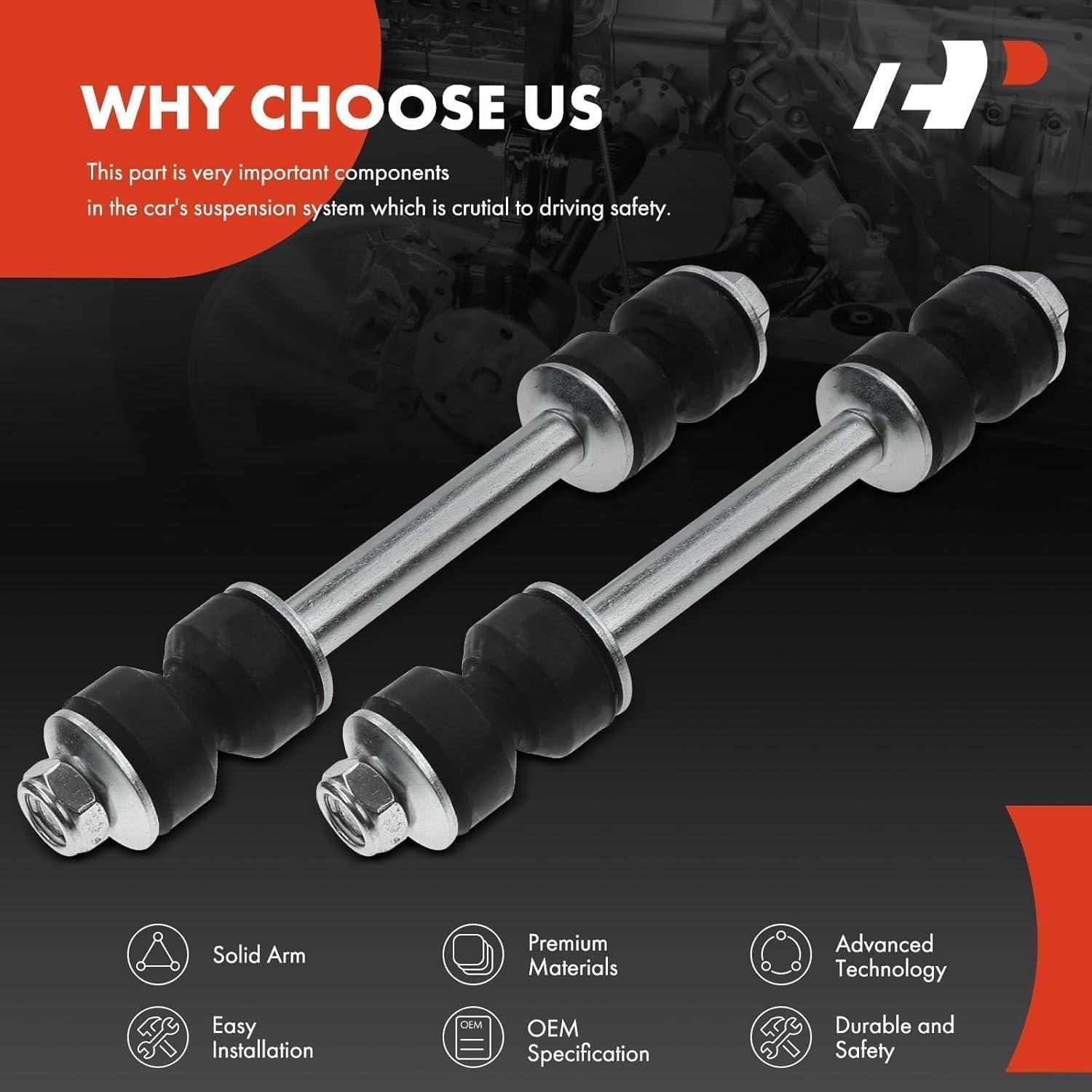 Enlaces de Barra Estabilizadora Delantera A-Premium para Ford