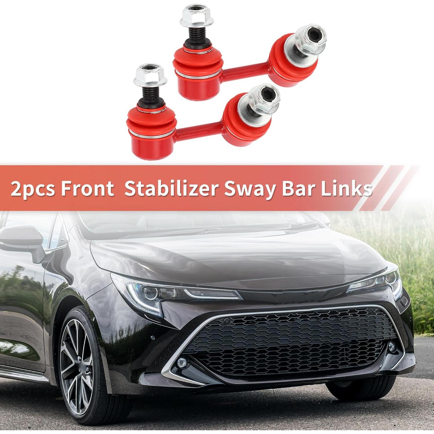 Enlaces de Barra Estabilizadora Delantera X AUTOHAUX para Toyota Tacoma 2001-2004