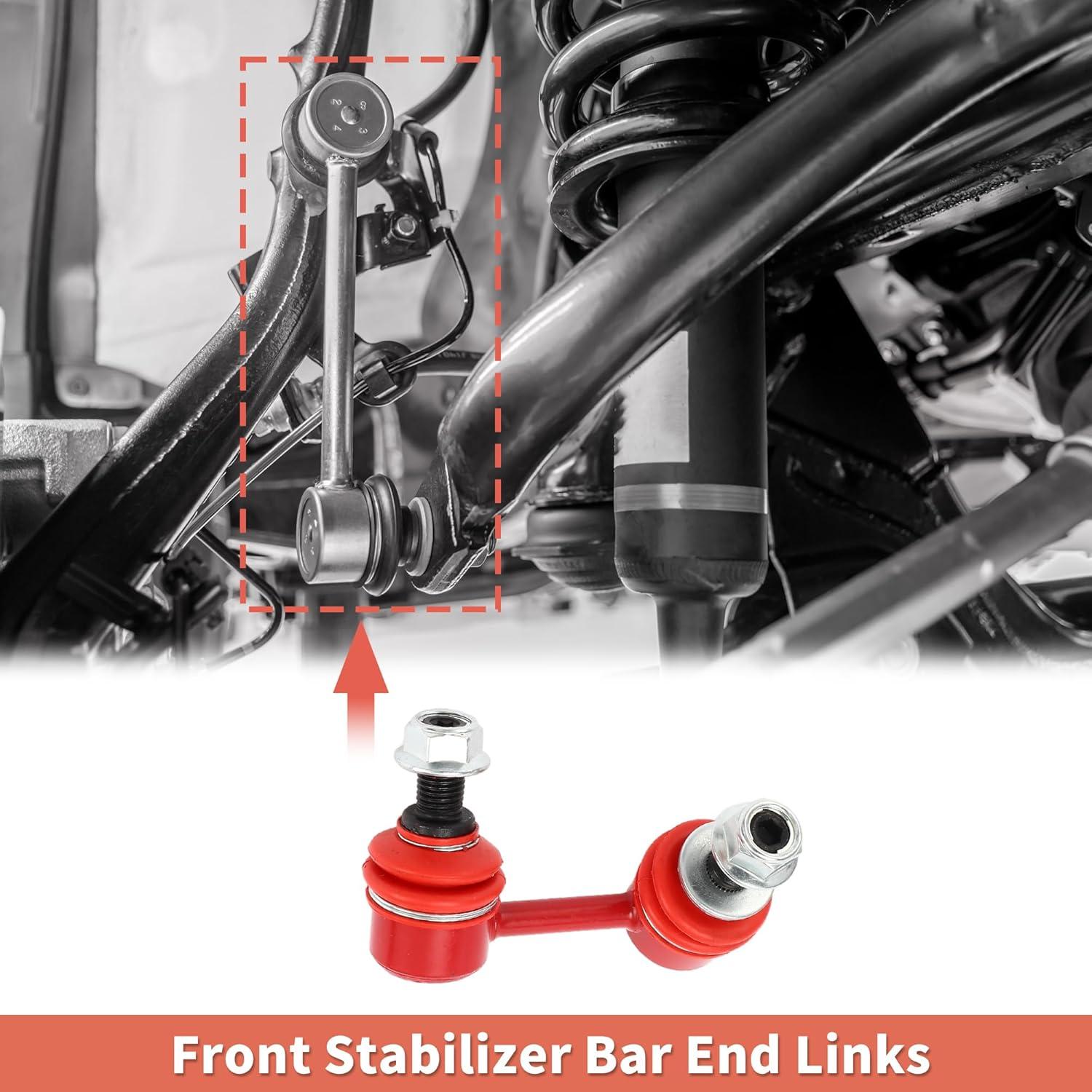 Enlaces de Barra Estabilizadora Delantera X AUTOHAUX para Toyota Tacoma 2001-2004