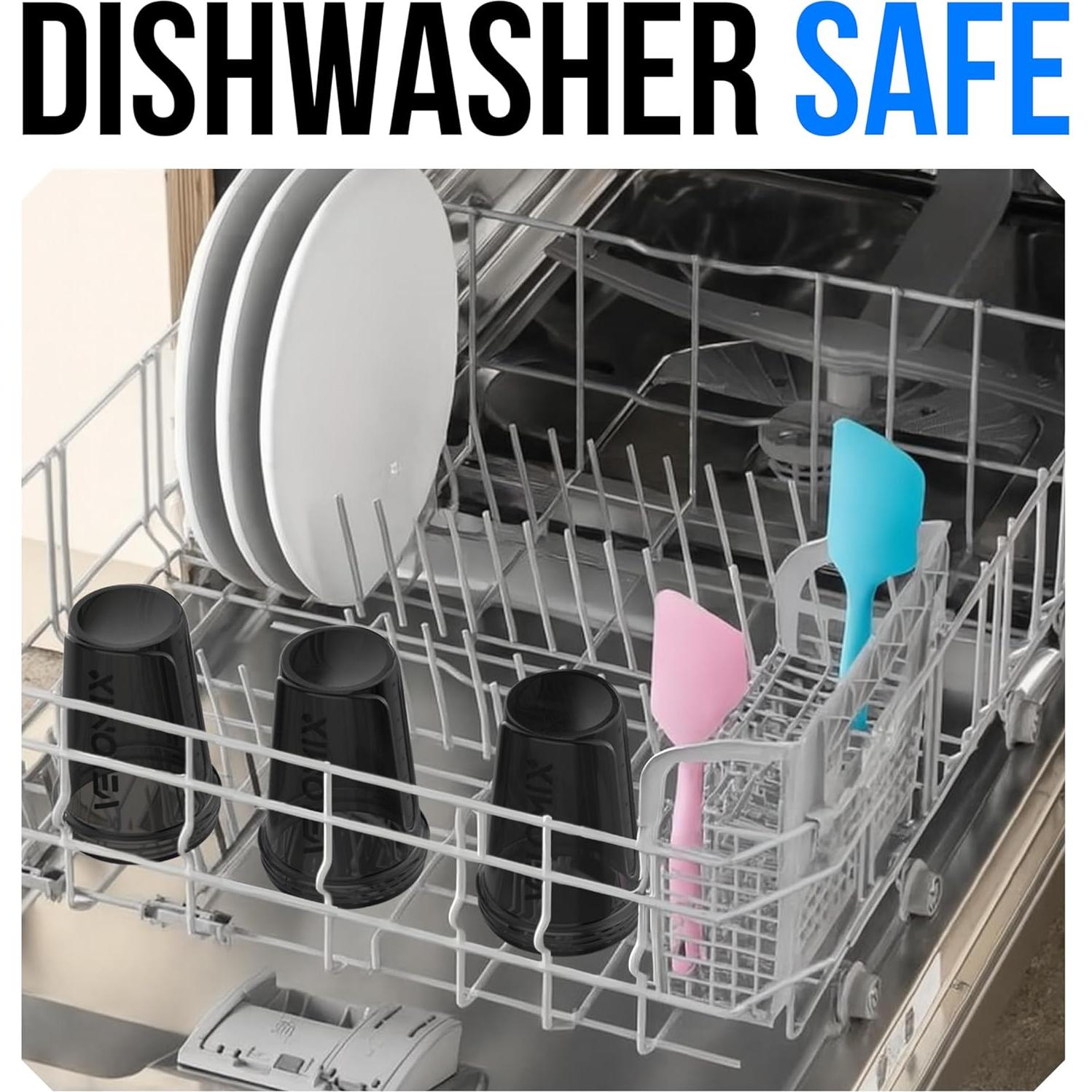 Botellas de Mezcla Velomix 20 oz - 6 Pack a Prueba de Fugas