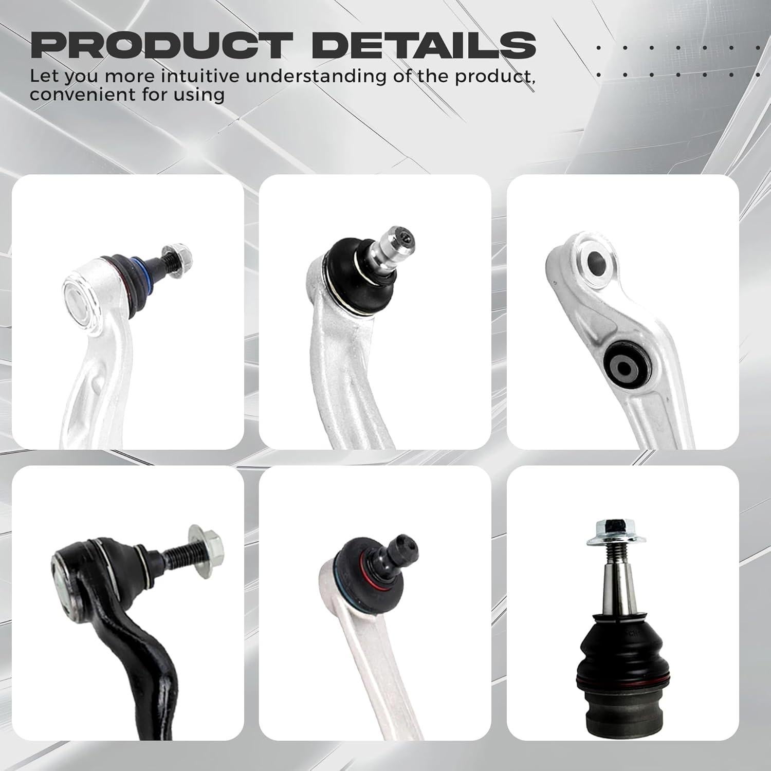 Kit de Suspensión Frontal Ironants para Audi A4 A5 Q5 S5 2008-2010