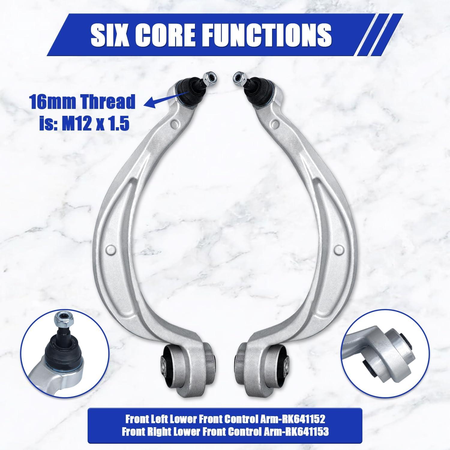 Kit de Suspensión 14 Piezas HAWK BROTHER para Audi A4 A5 Q5